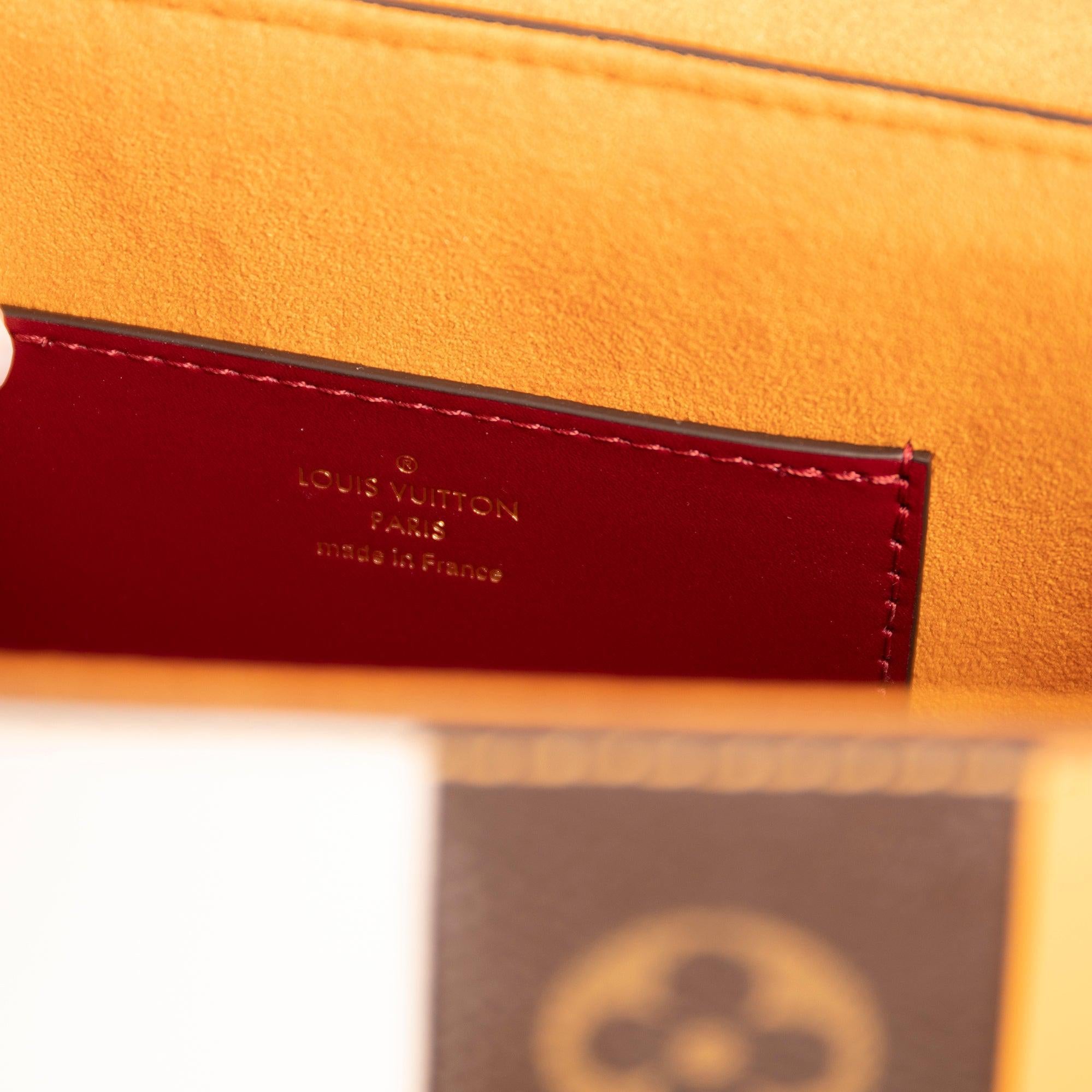 Louis Vuitton Damier Monogram Twist MM