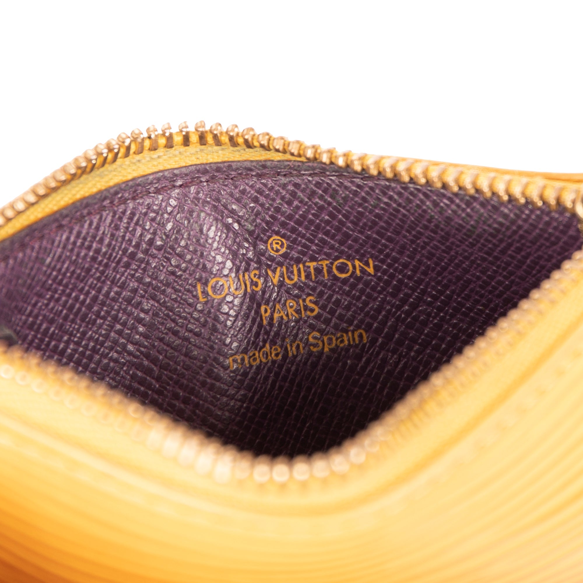 Louis Vuitton Epi Leather Key Pouch w/ Box