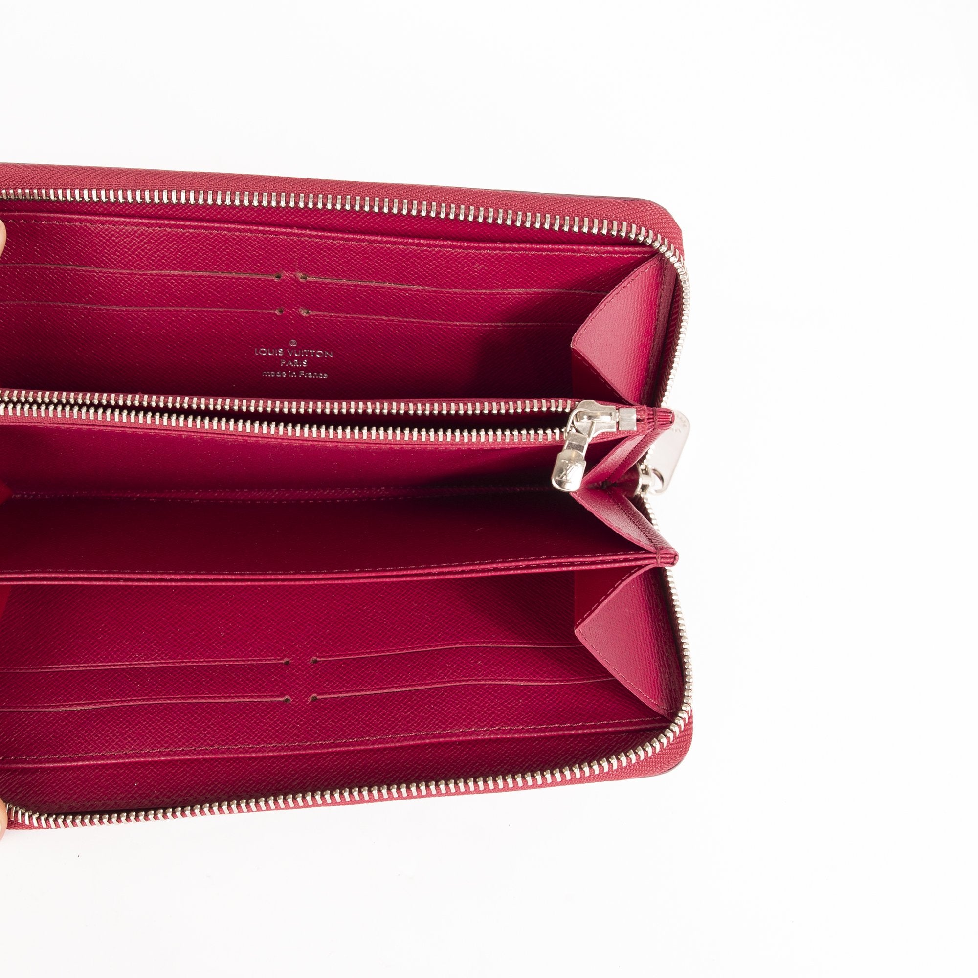 Louis Vuitton Epi Zippy Wallet w/ Box