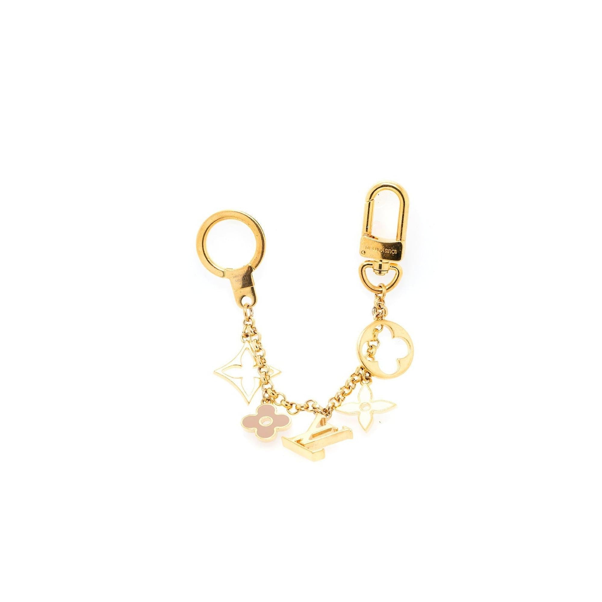 Louis Vuitton Fleur De Monogram Bag Charm Chain