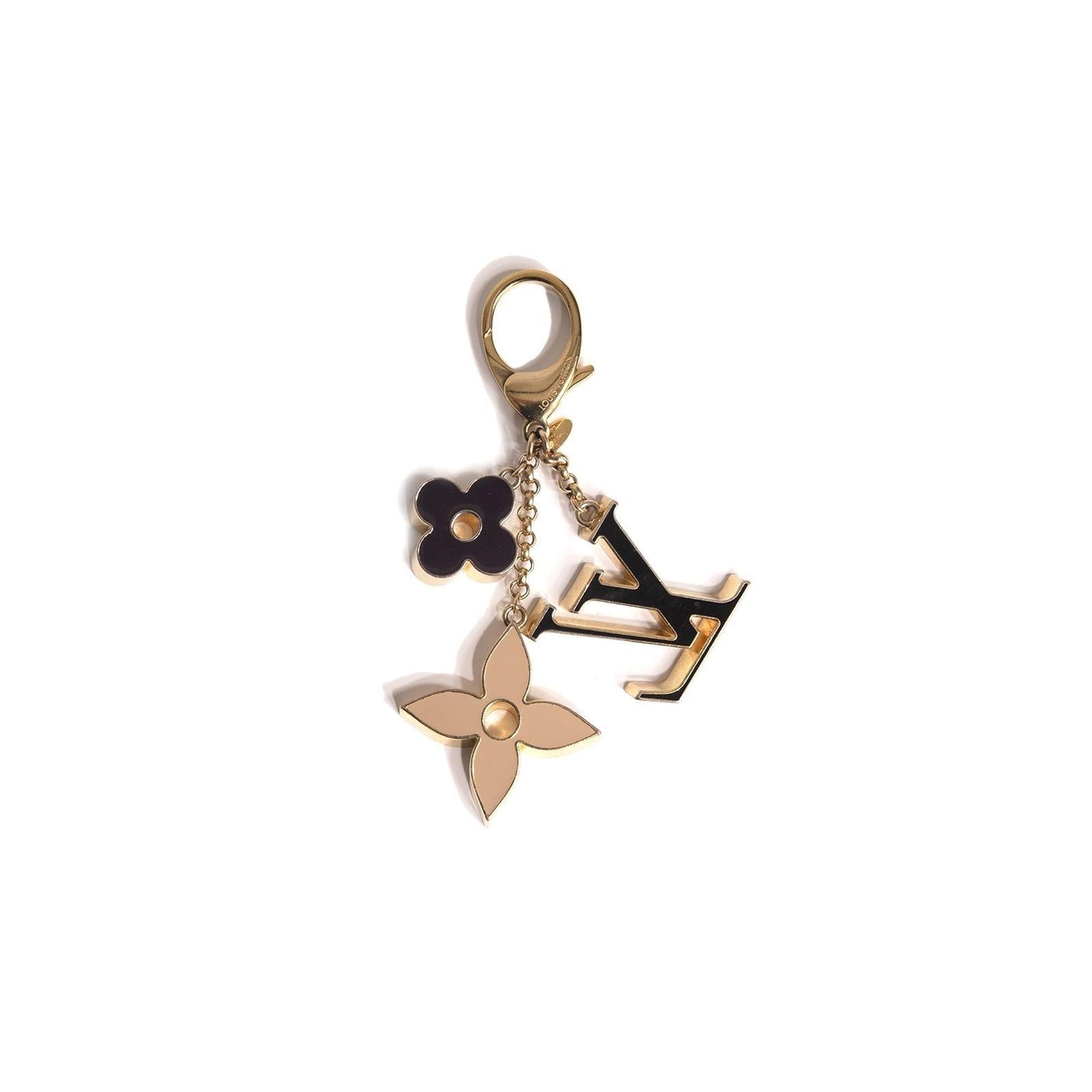 Louis Vuitton Fleur de Monogram Bag Charm