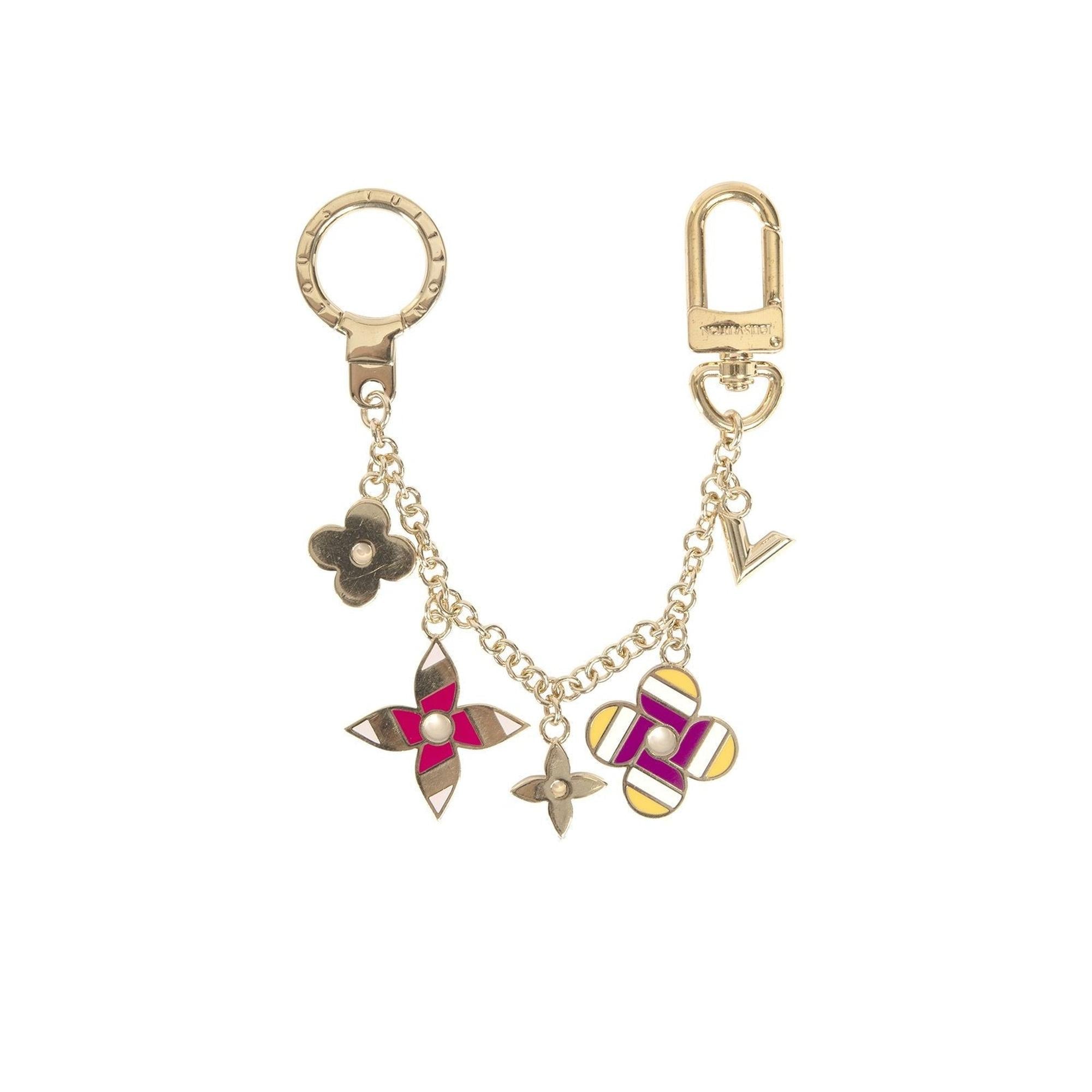 Louis Vuitton Fleur de Monogram Pop Bag Charm Chain