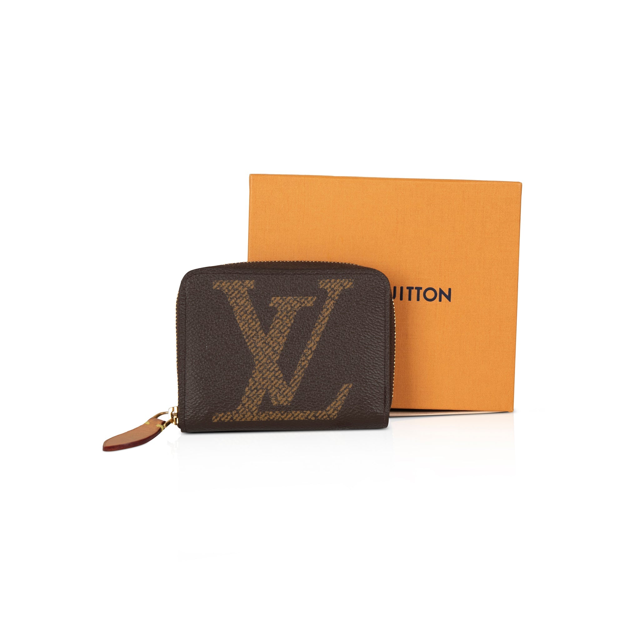Louis Vuitton Giant Monogram Zippy Coin Purse w/ Box