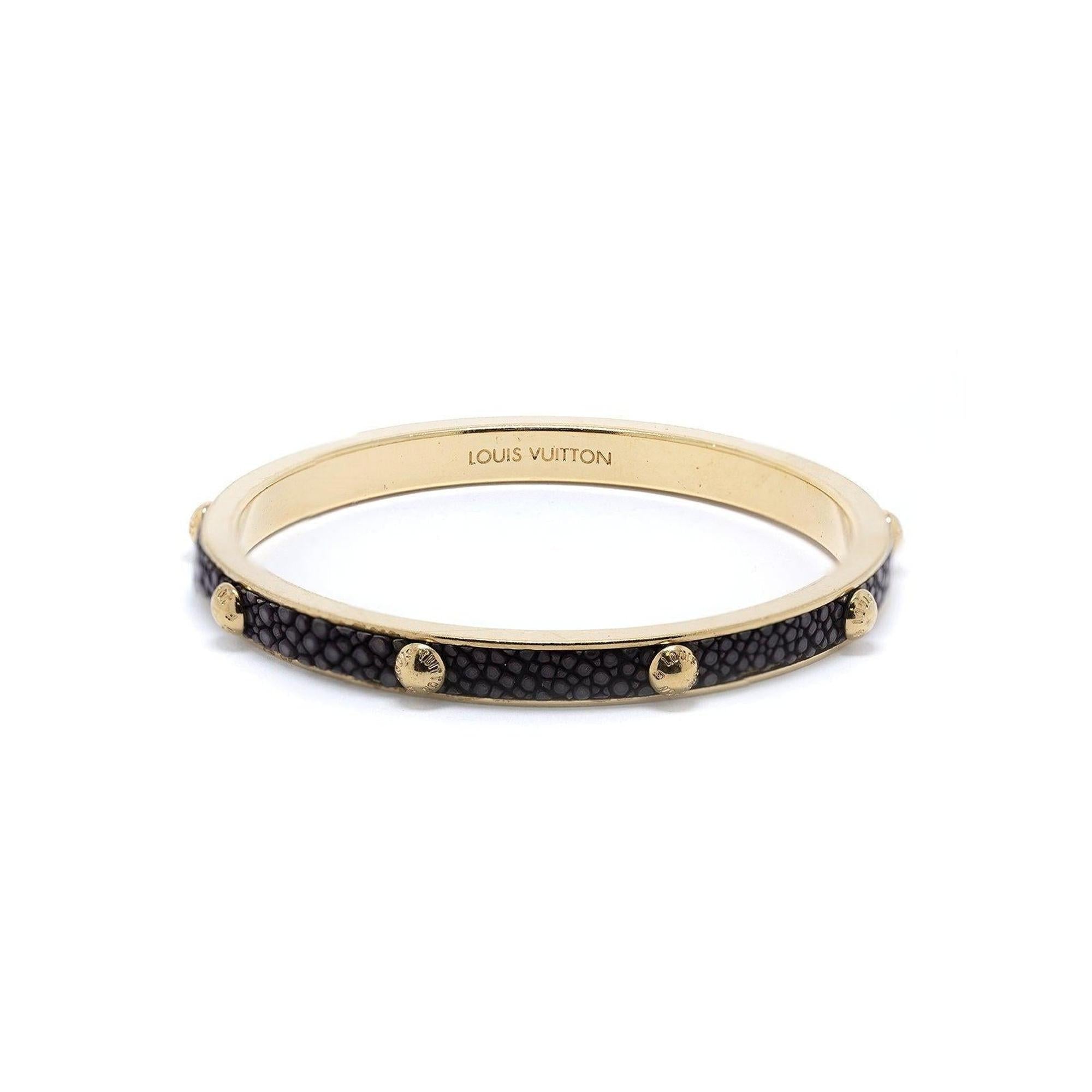 Louis Vuitton Gimme A Clue Stingray Bangle Bracelet