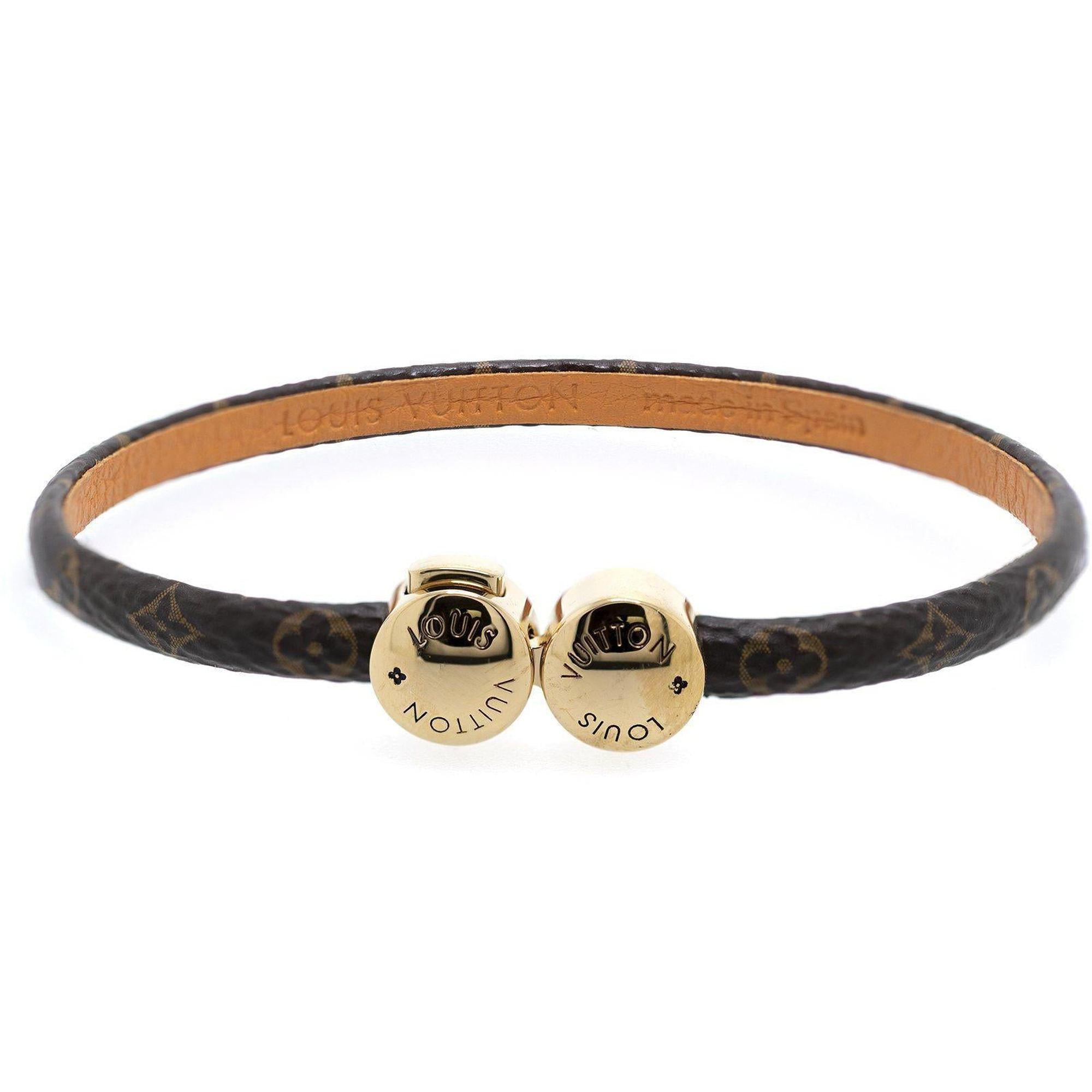 Louis Vuitton Historic Mini Monogram Bracelet w/Box