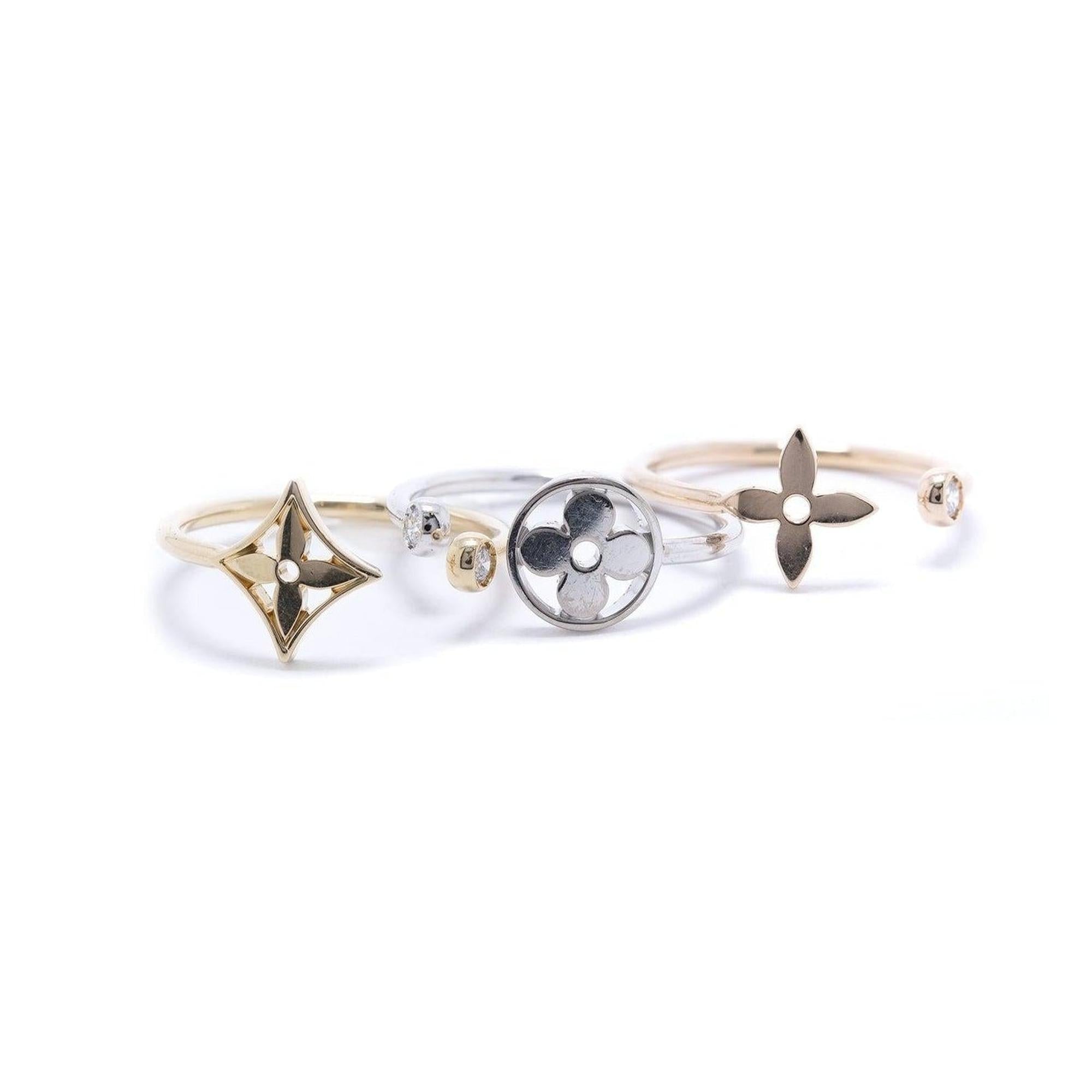Louis Vuitton Idylle Blossom Three Ring Set