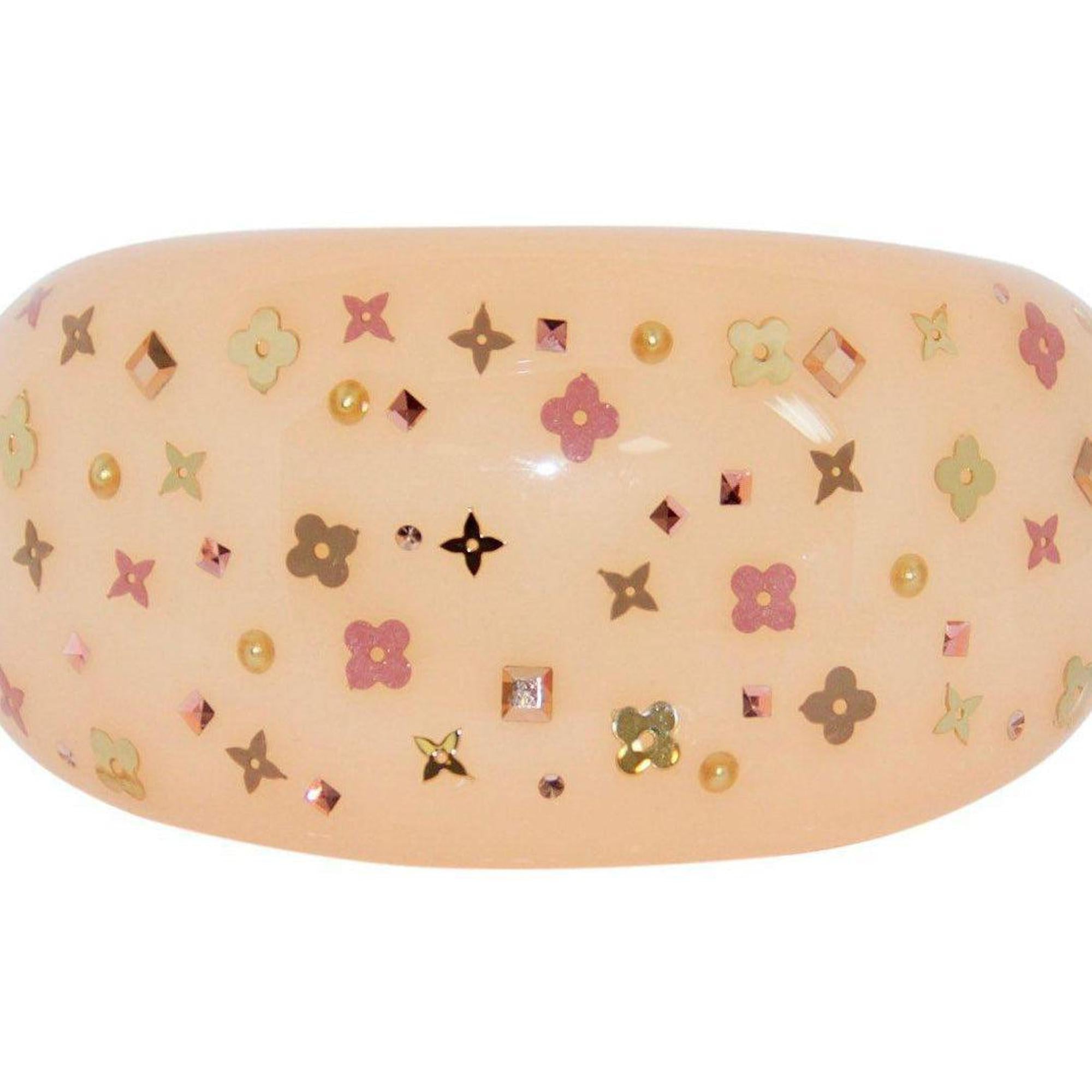 Louis Vuitton Inclusion Art Deco Cuff Bracelet