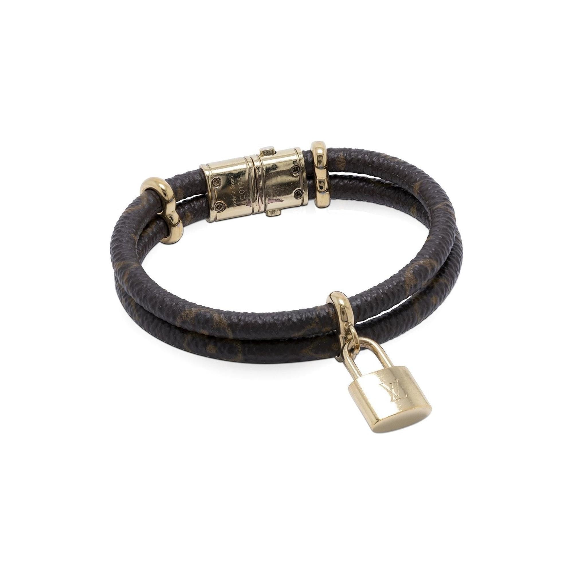Louis Vuitton Keep It Twice Monogram Bracelet