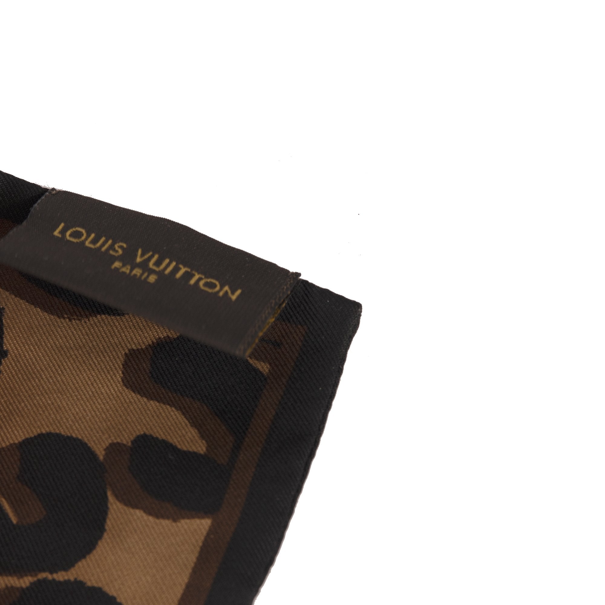 Louis Vuitton Leopard Silk Bandeau