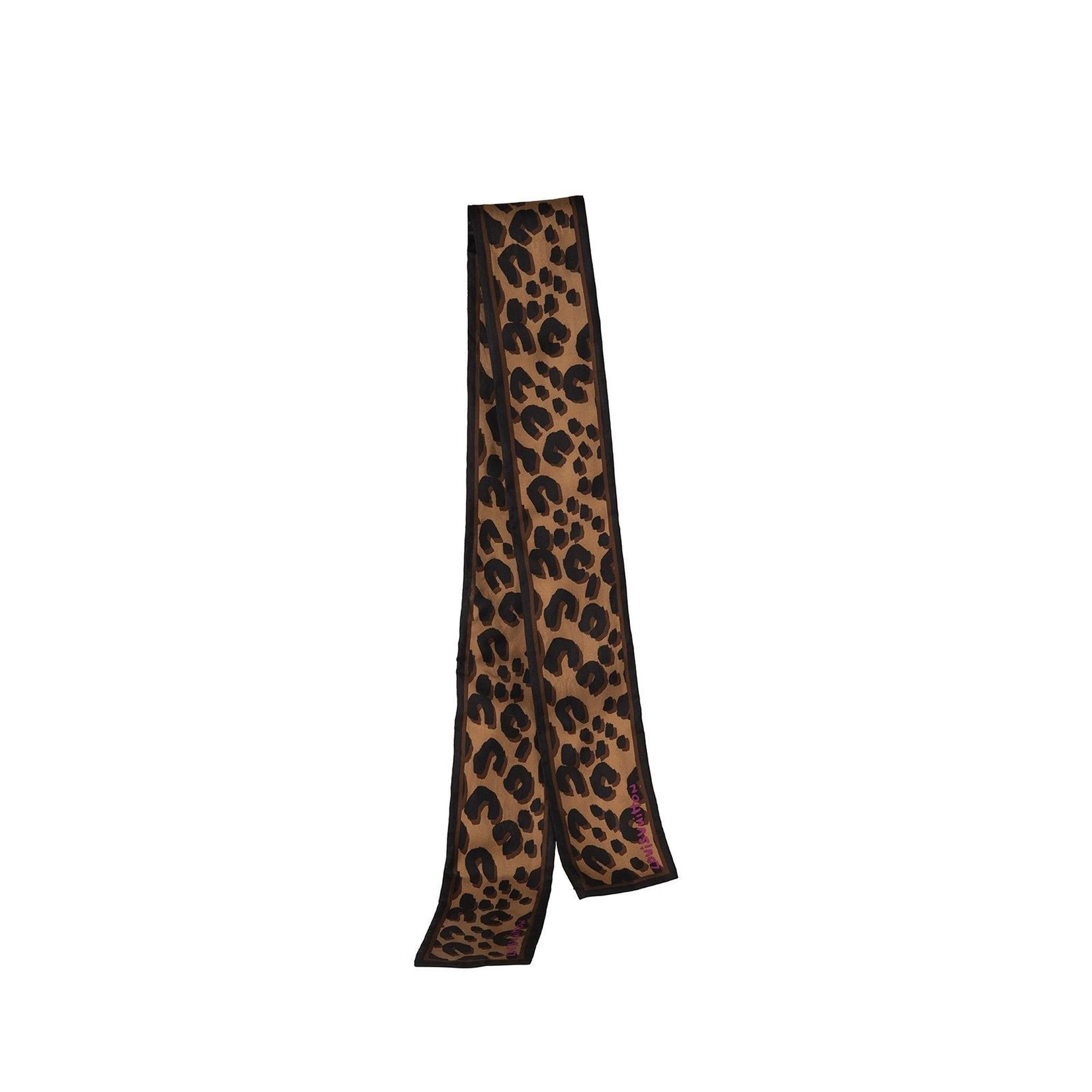 Louis Vuitton Leopard Silk Bandeau