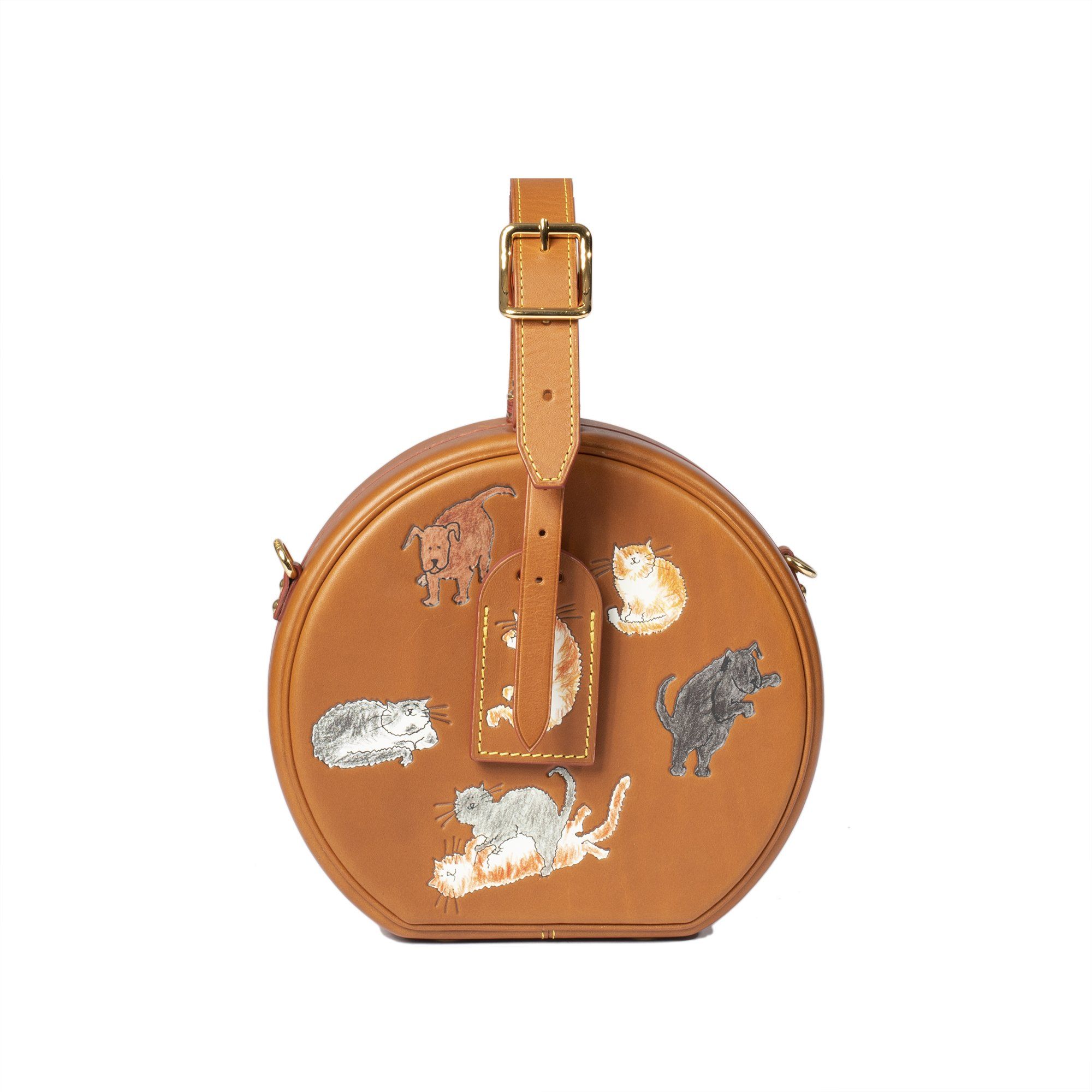 Louis Vuitton Limited Edition 2018 Grace Coddington Catogram Petite Boite Chapeau