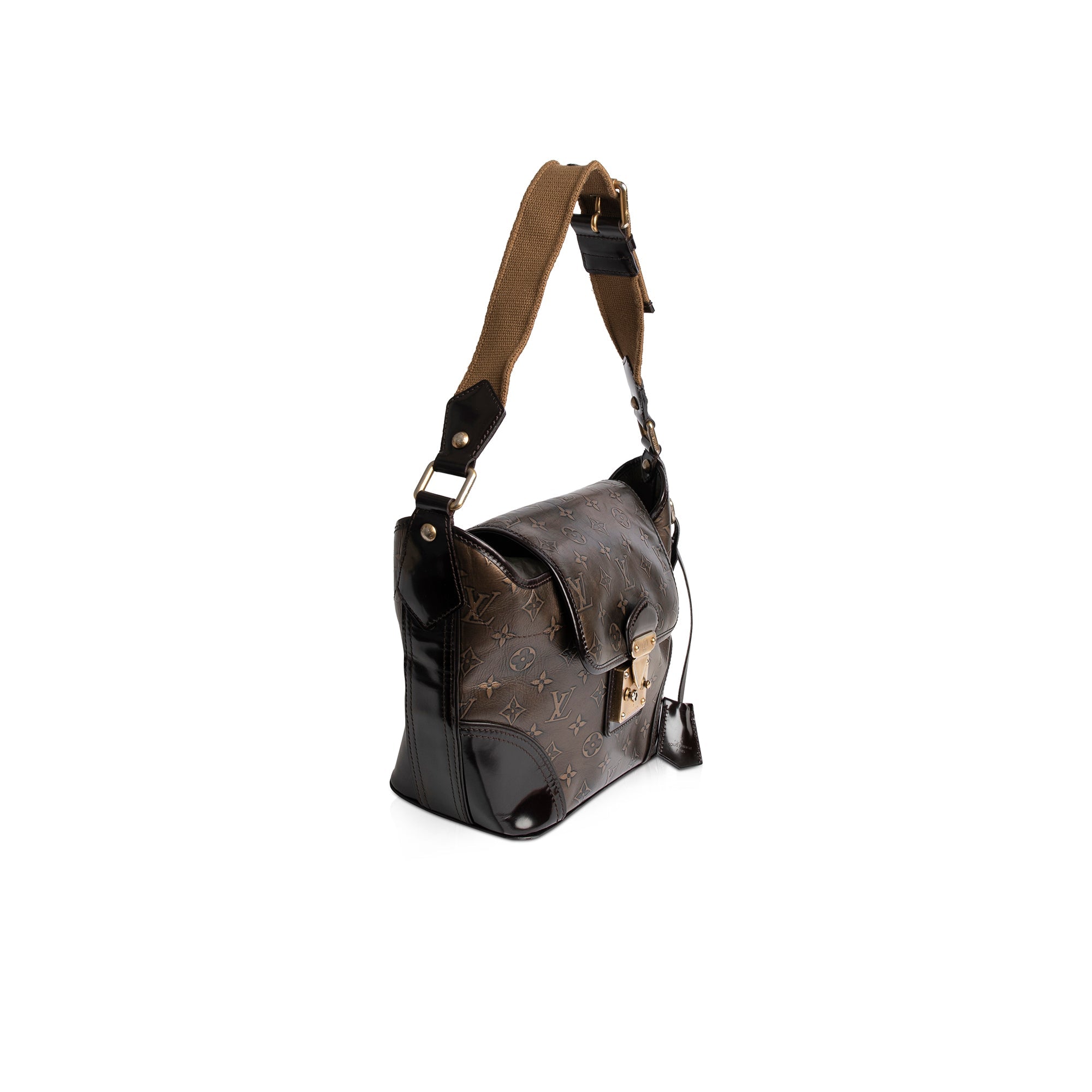 Louis Vuitton Limited Edition Monogram Embossed Sergeant PM