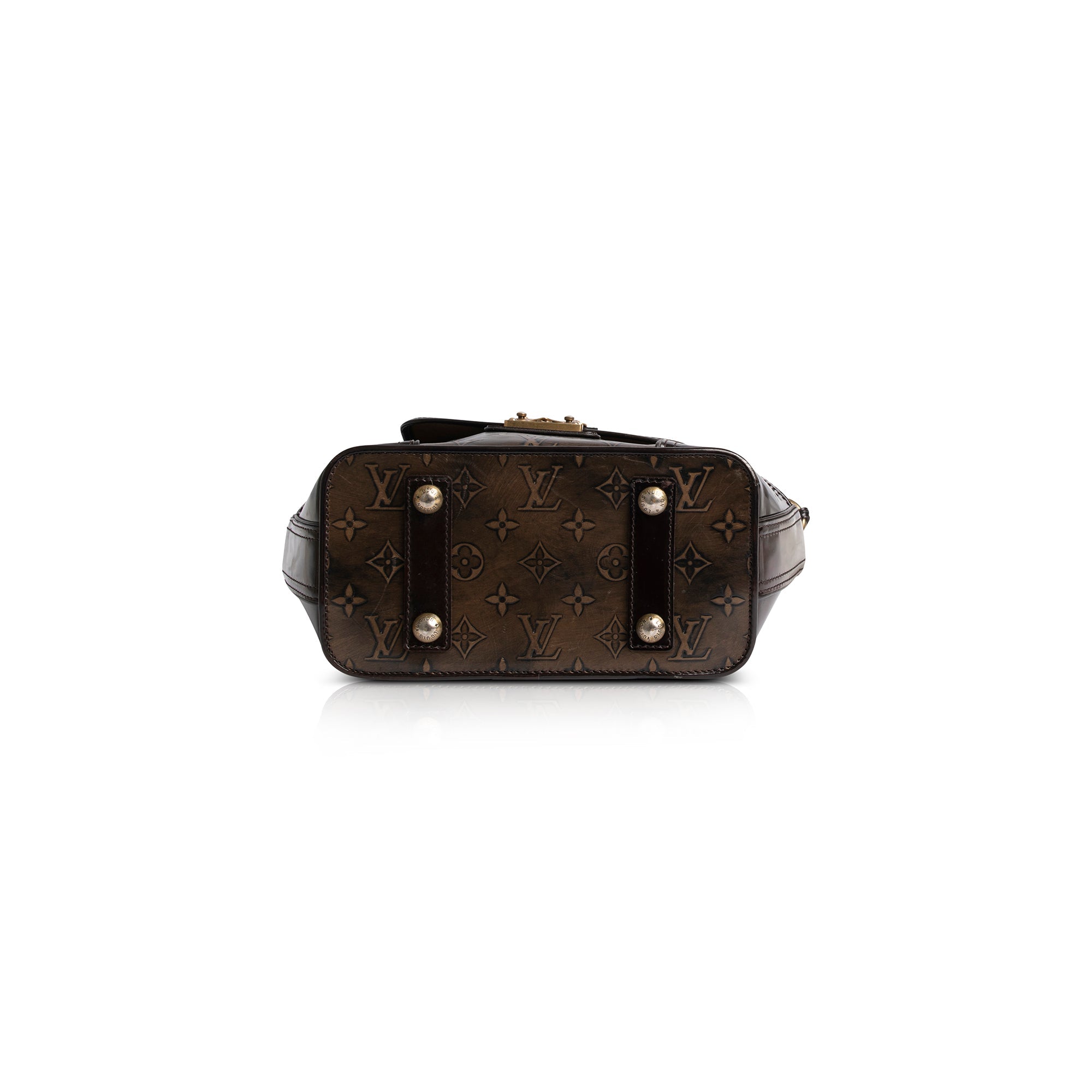 Louis Vuitton Limited Edition Monogram Embossed Sergeant PM