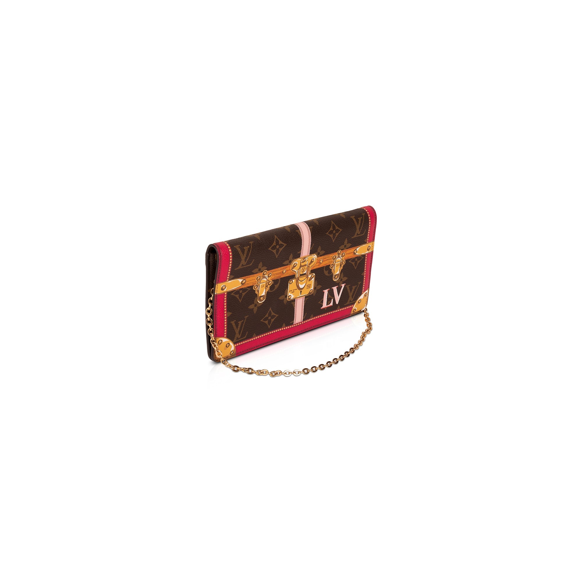 Louis Vuitton Limited Edition Monogram Summer Trunks Weekend Pochette