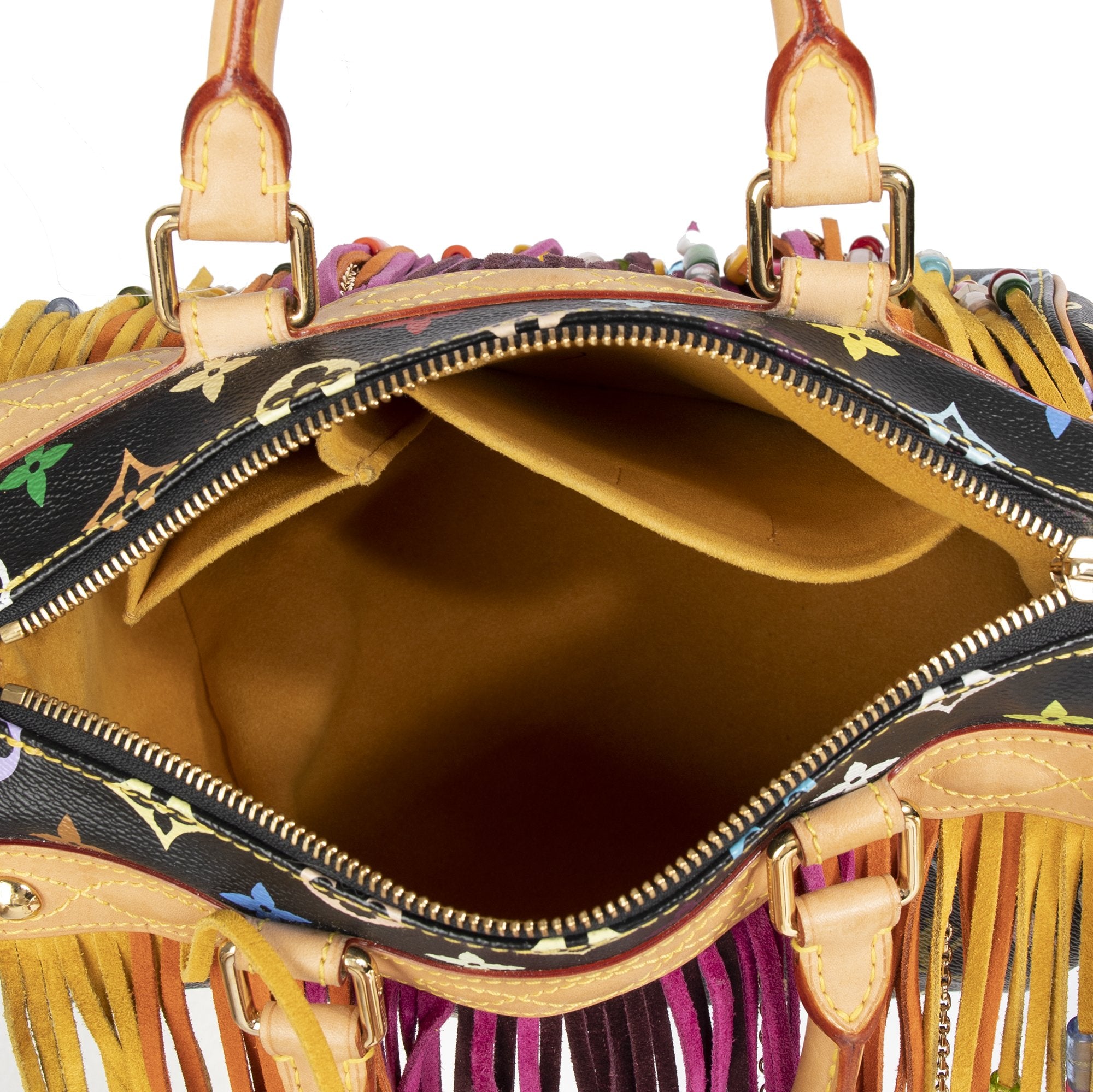 Louis Vuitton Limited Edition Multicolore Fringe Speedy 25