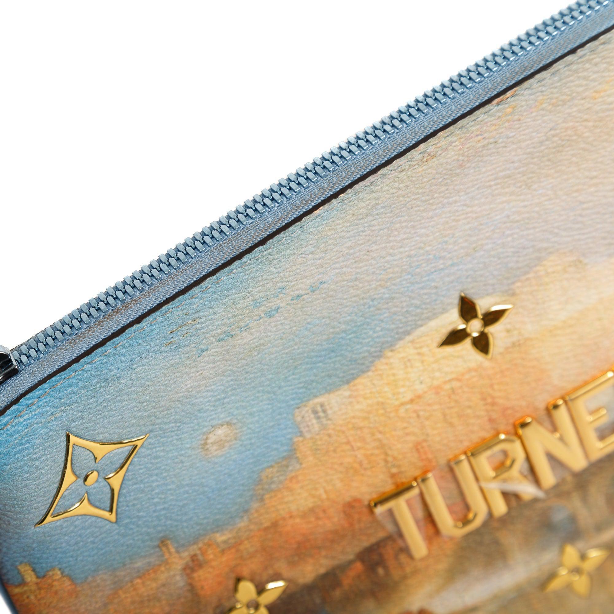 Louis Vuitton Limited Edition x Jeff Koons Masters Collection Turner Pochette Clutch