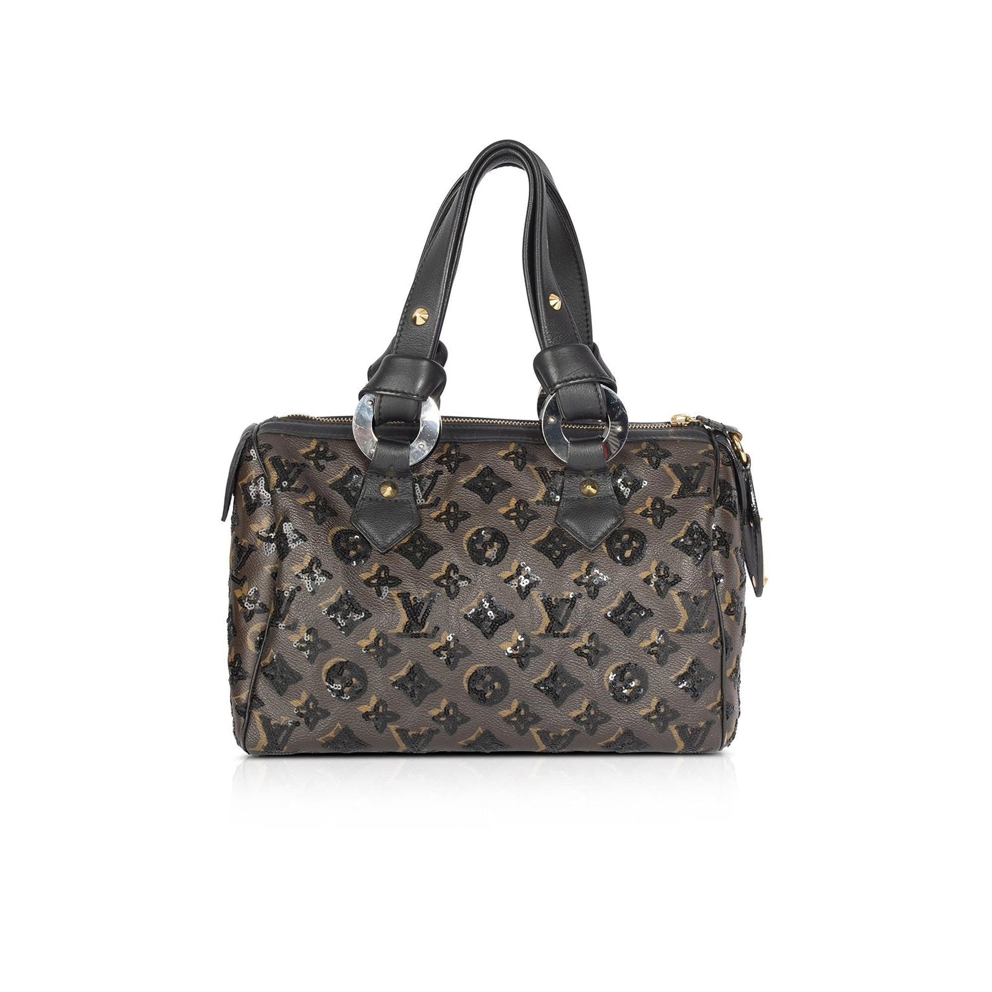 Louis Vuitton Limited Editon Monogram Eclipse Speedy 28