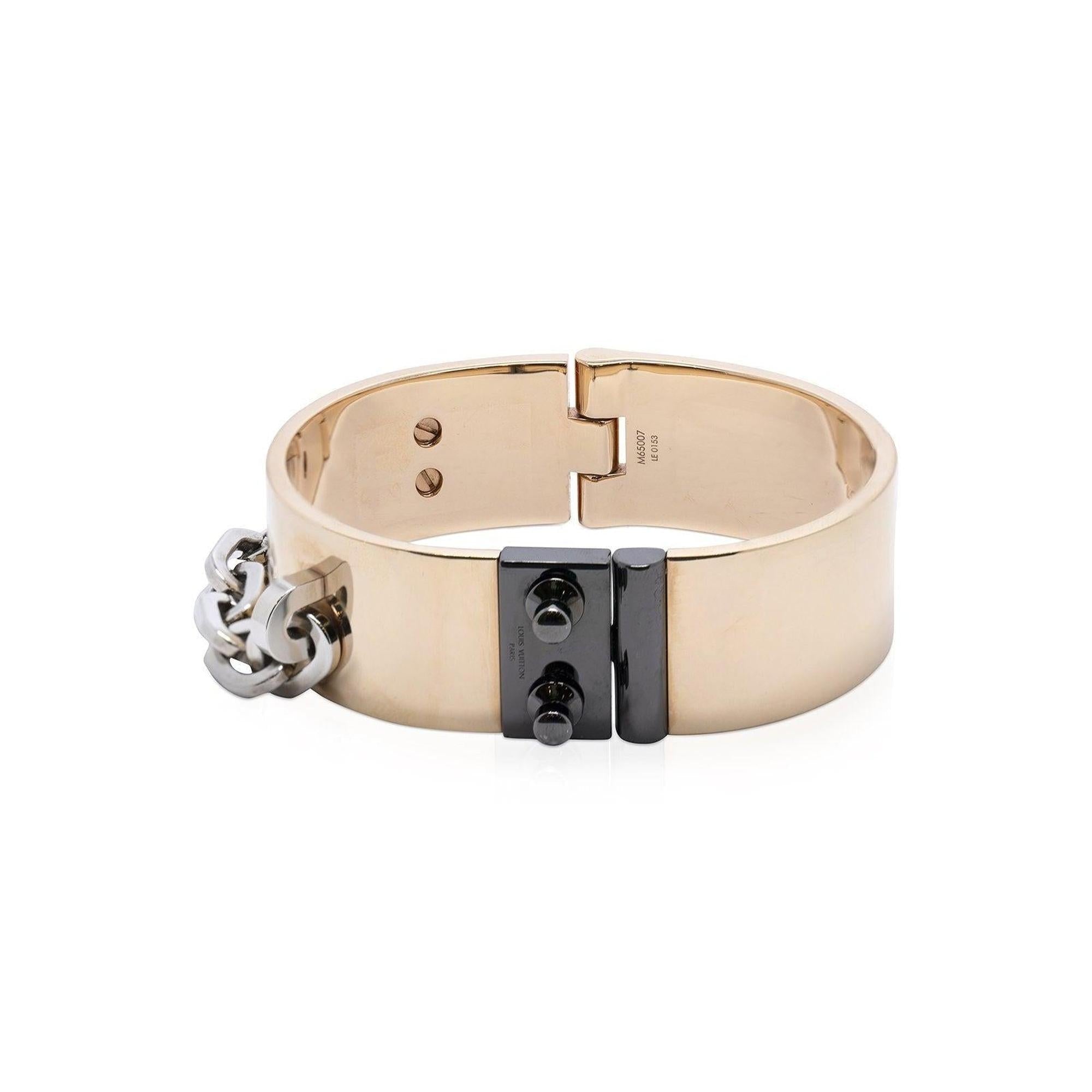 Louis Vuitton Lock Me Manchette Bracelet