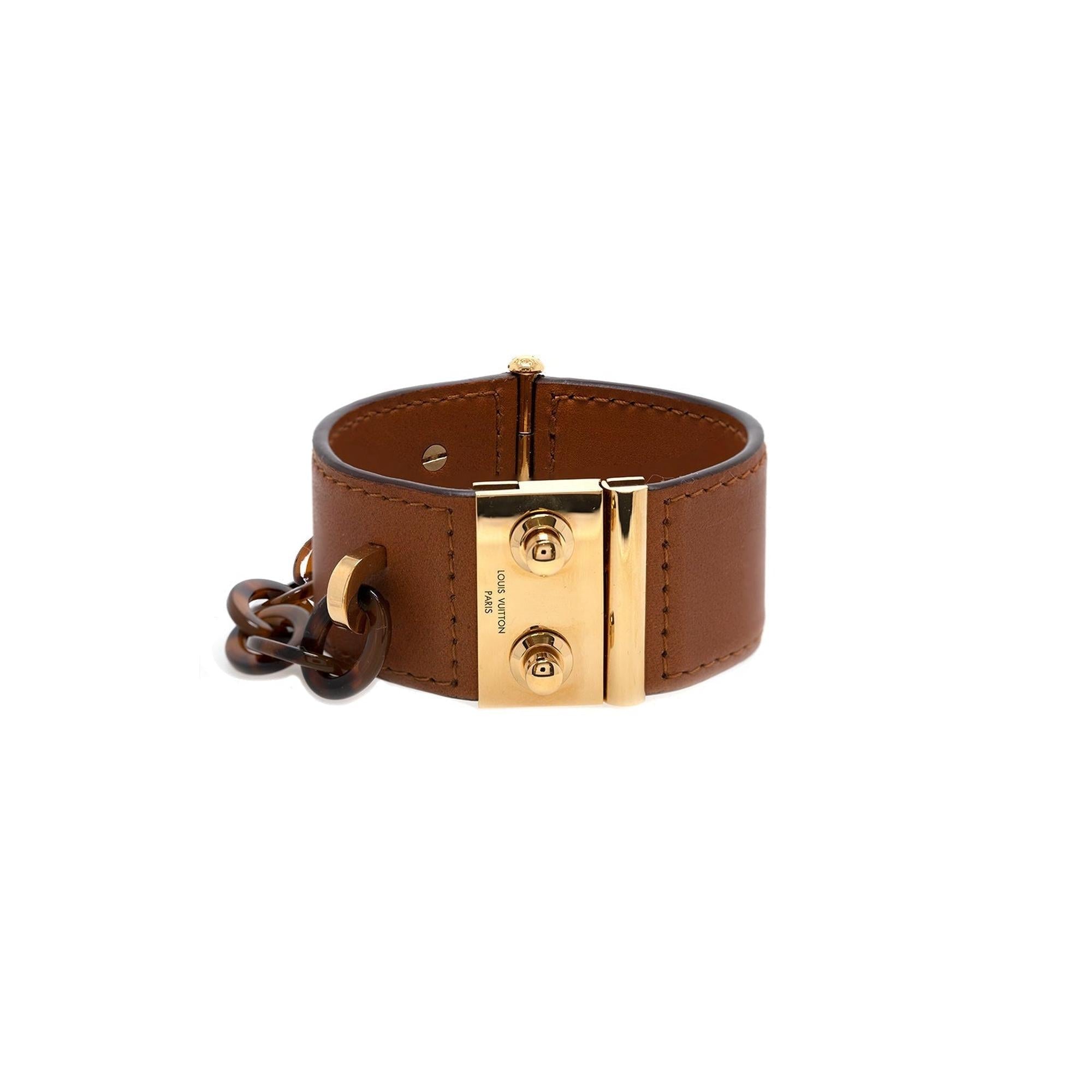 Louis Vuitton Lock Me Nomade Cuff Bracelet
