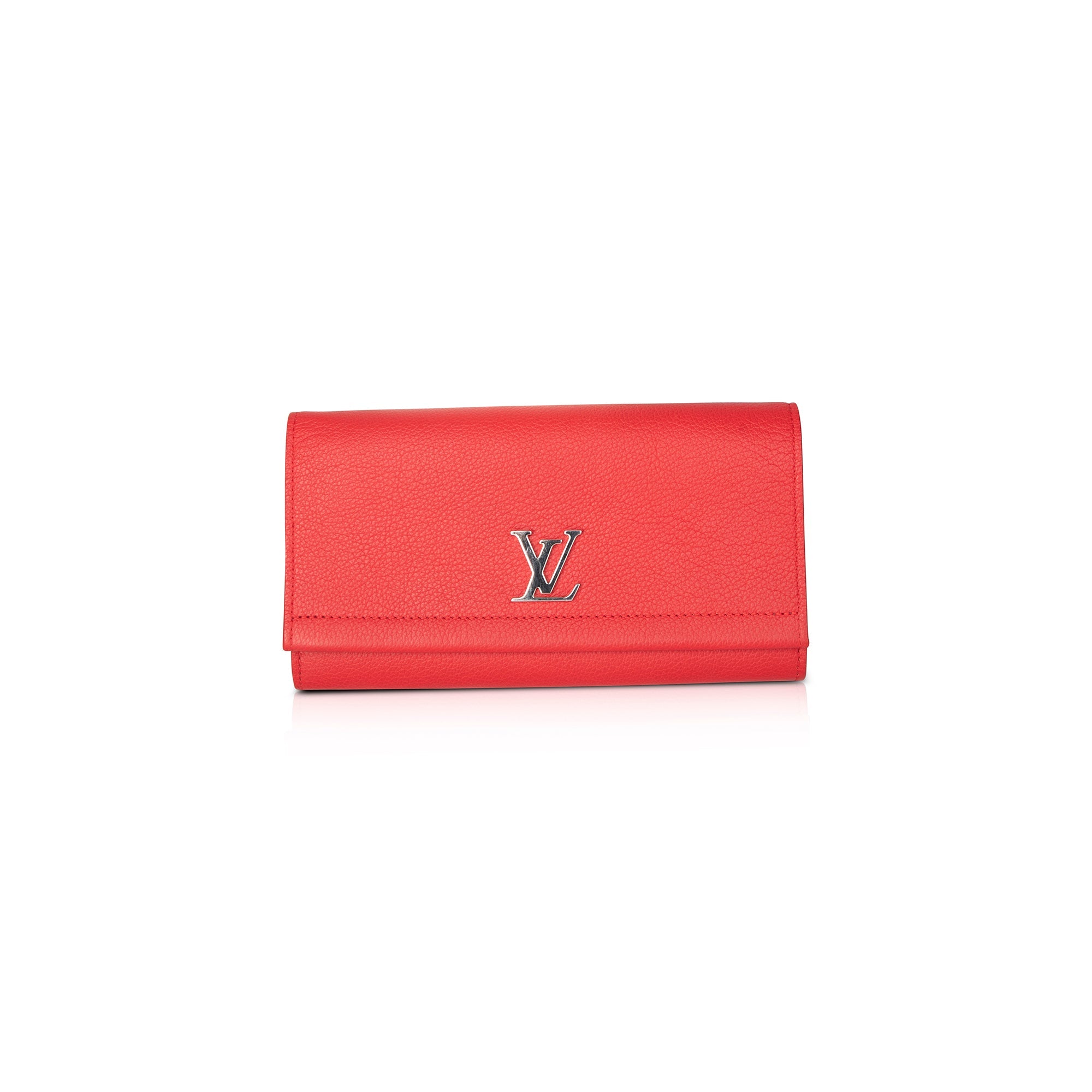 Louis Vuitton Lockme Leather Wallet w/ Box