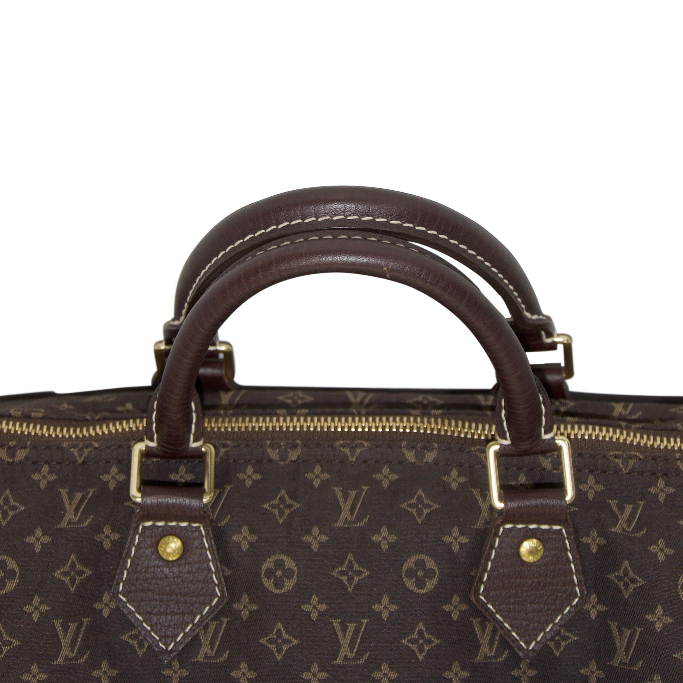 Louis Vuitton Mini Lin Speedy 30