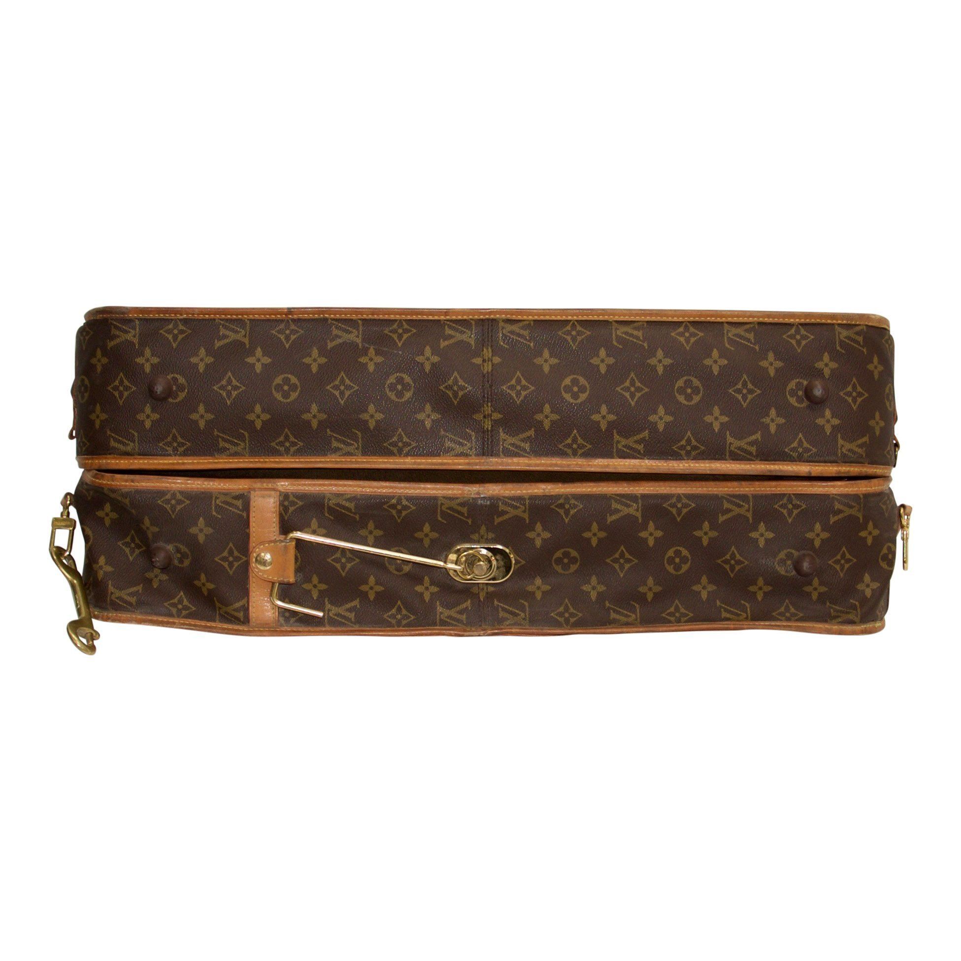 Louis Vuitton Monogram Bandouliere Portable Garment Bag