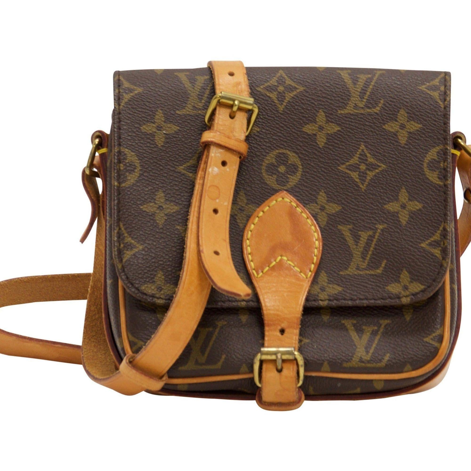 Louis Vuitton Monogram Cartouchiere PM