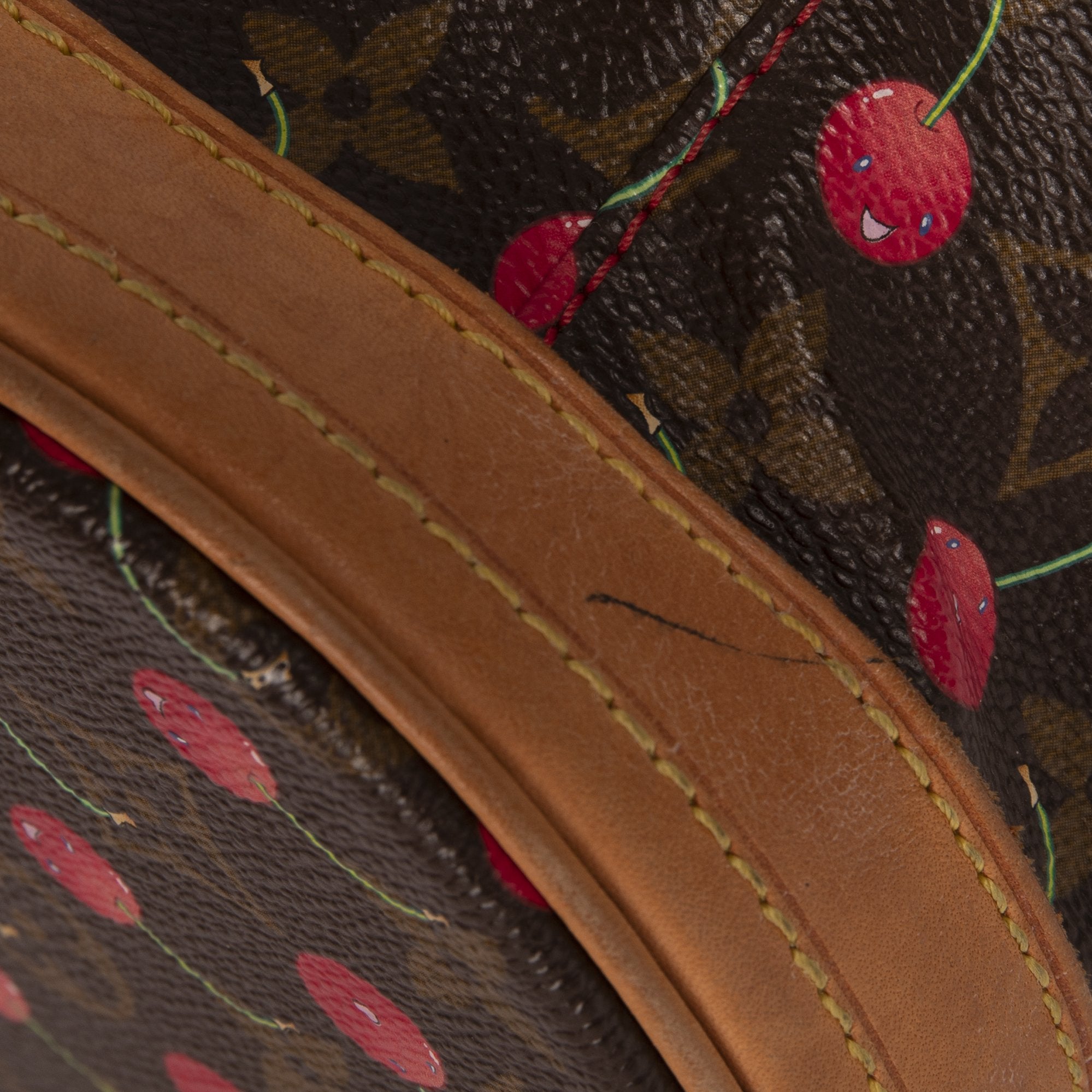 Louis Vuitton Monogram Cerises Petit Bucket Bag