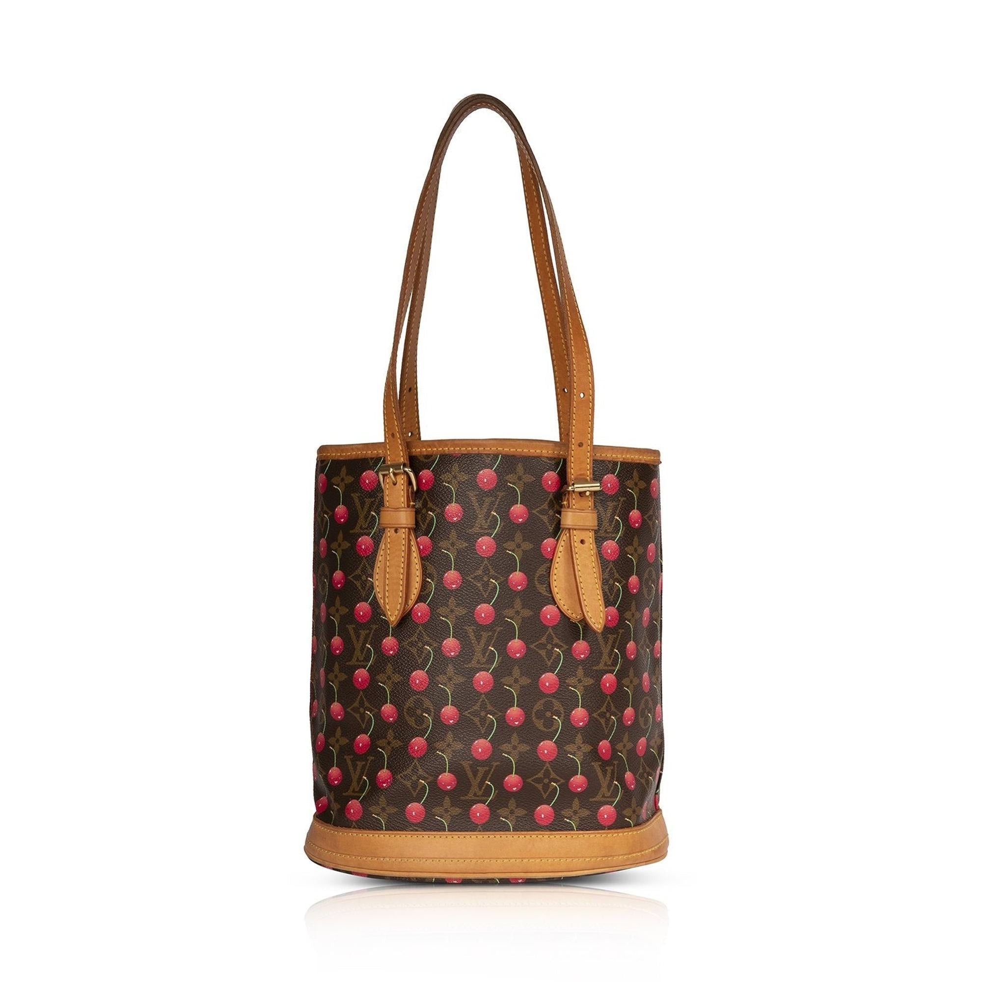 Louis Vuitton Monogram Cerises Petit Bucket Bag