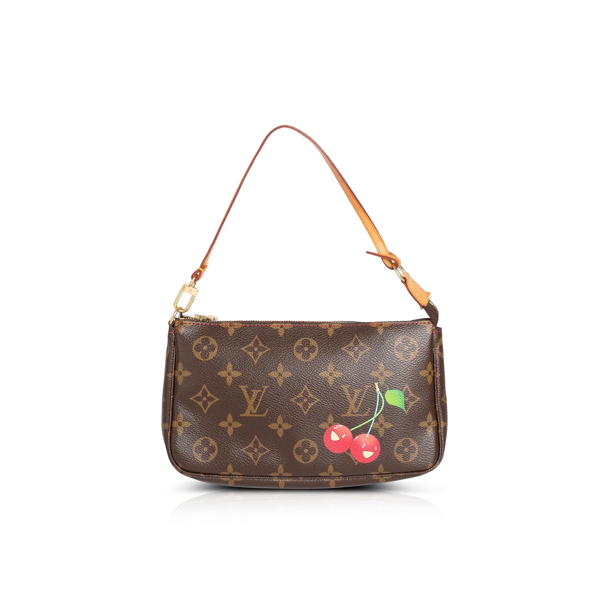 Louis Vuitton Monogram Cerises Pochette Accessoires w/ Box