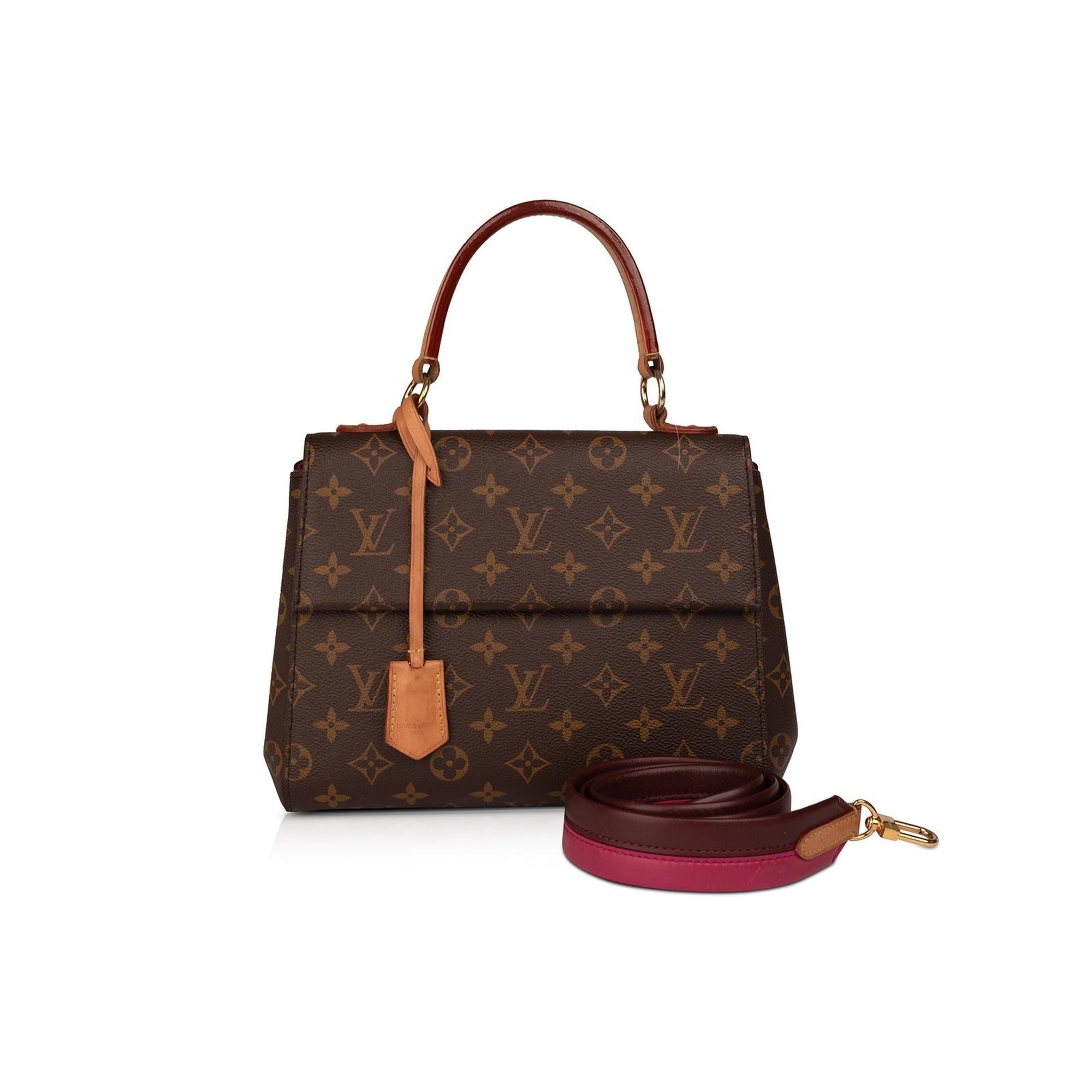 Louis Vuitton Monogram Cluny BB w/ Strap
