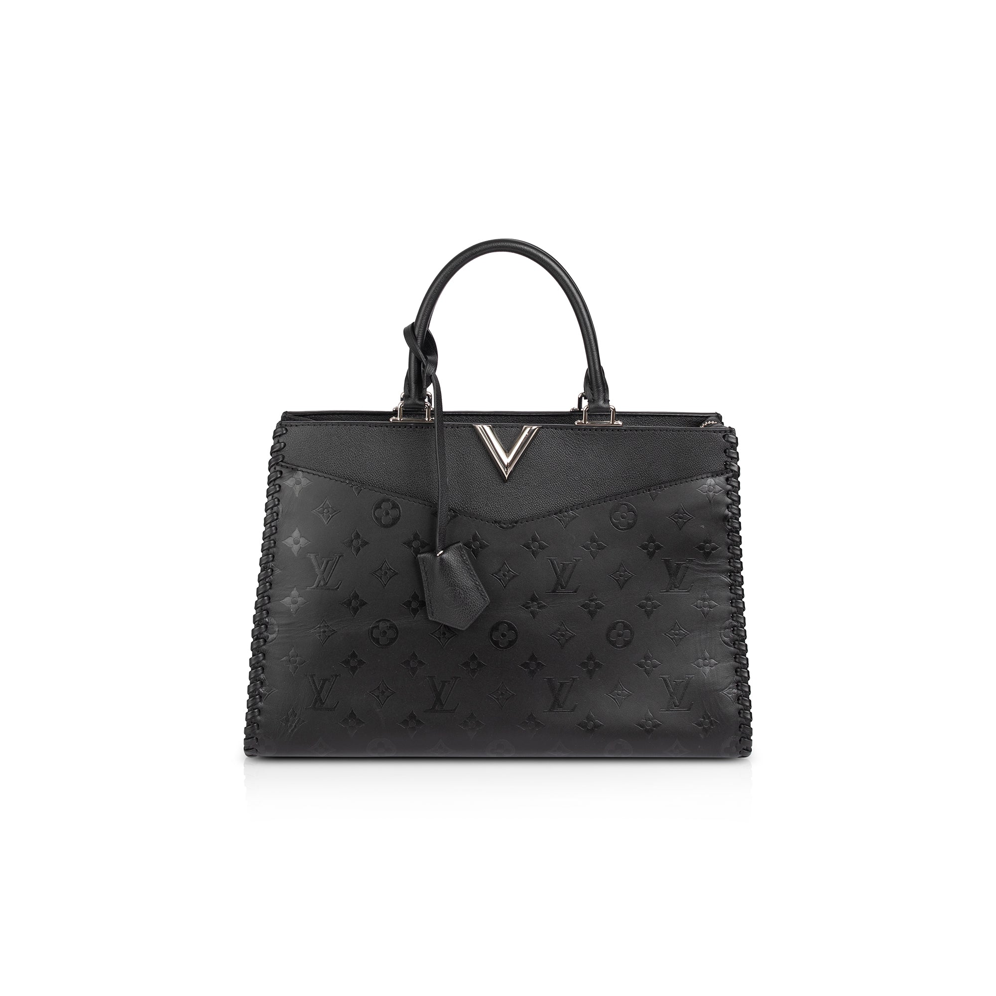 Louis Vuitton Monogram Cuir Plume Very Zipped Tote