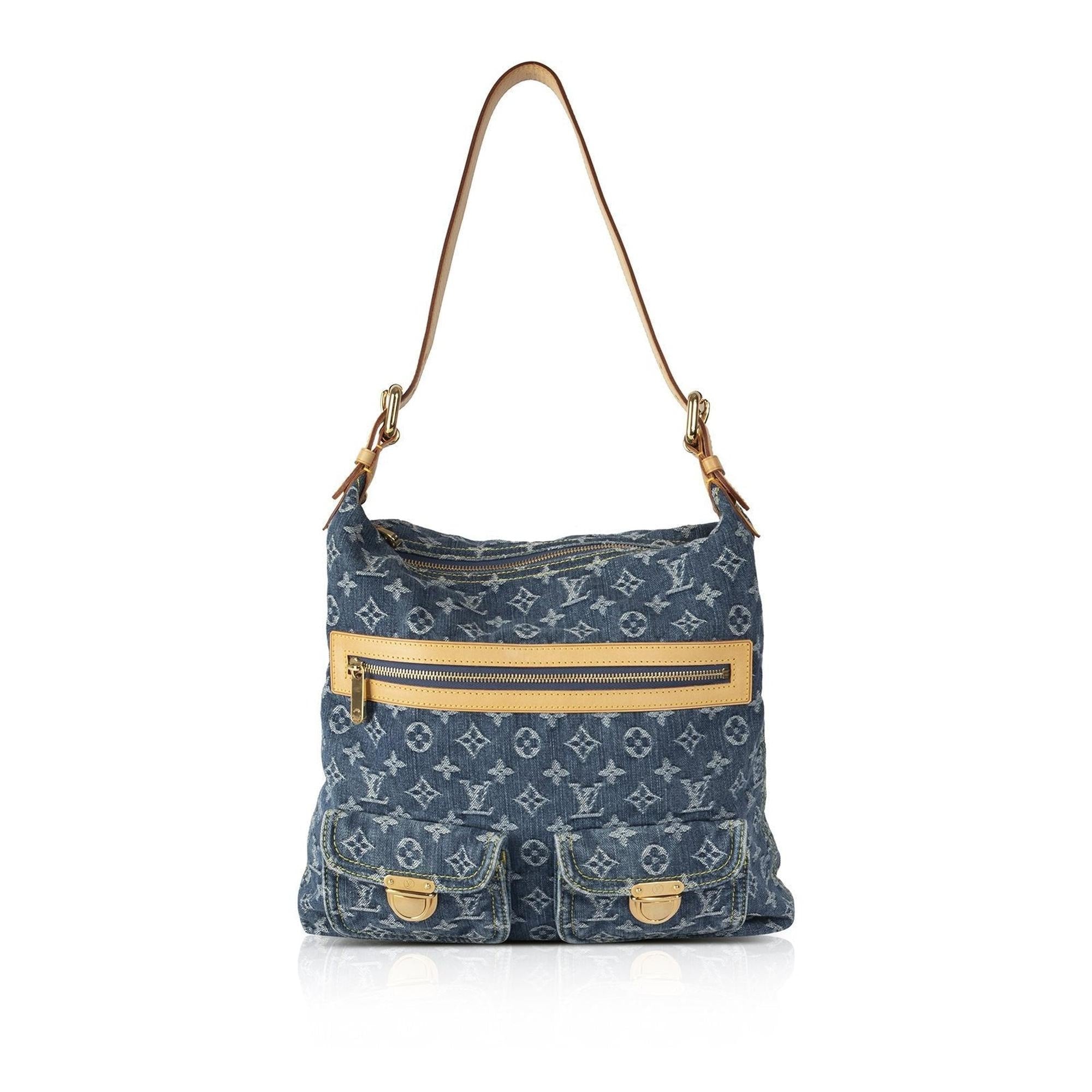 Louis Vuitton Monogram Denim Baggy GM