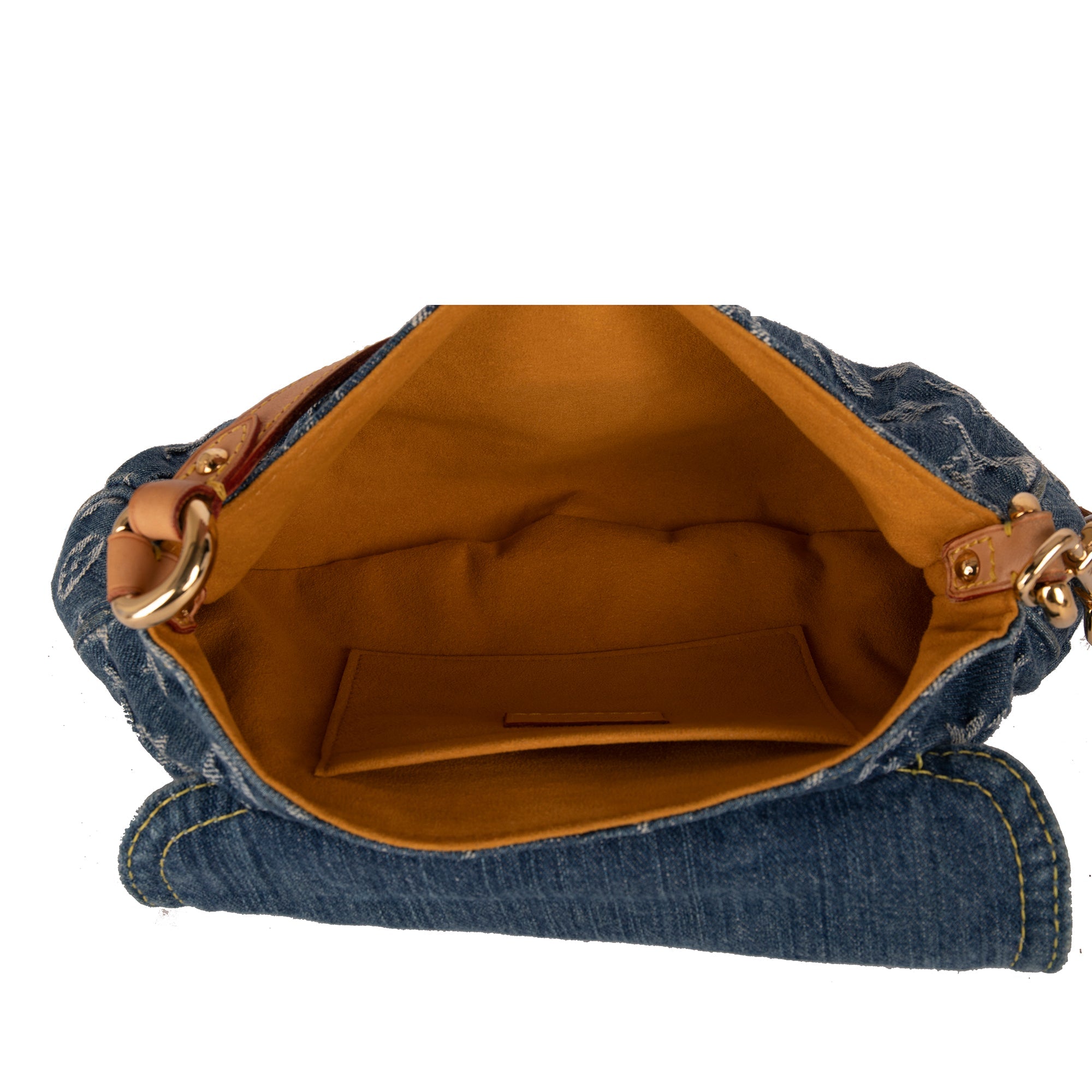 Louis Vuitton Monogram Denim Mini Pleaty Bag