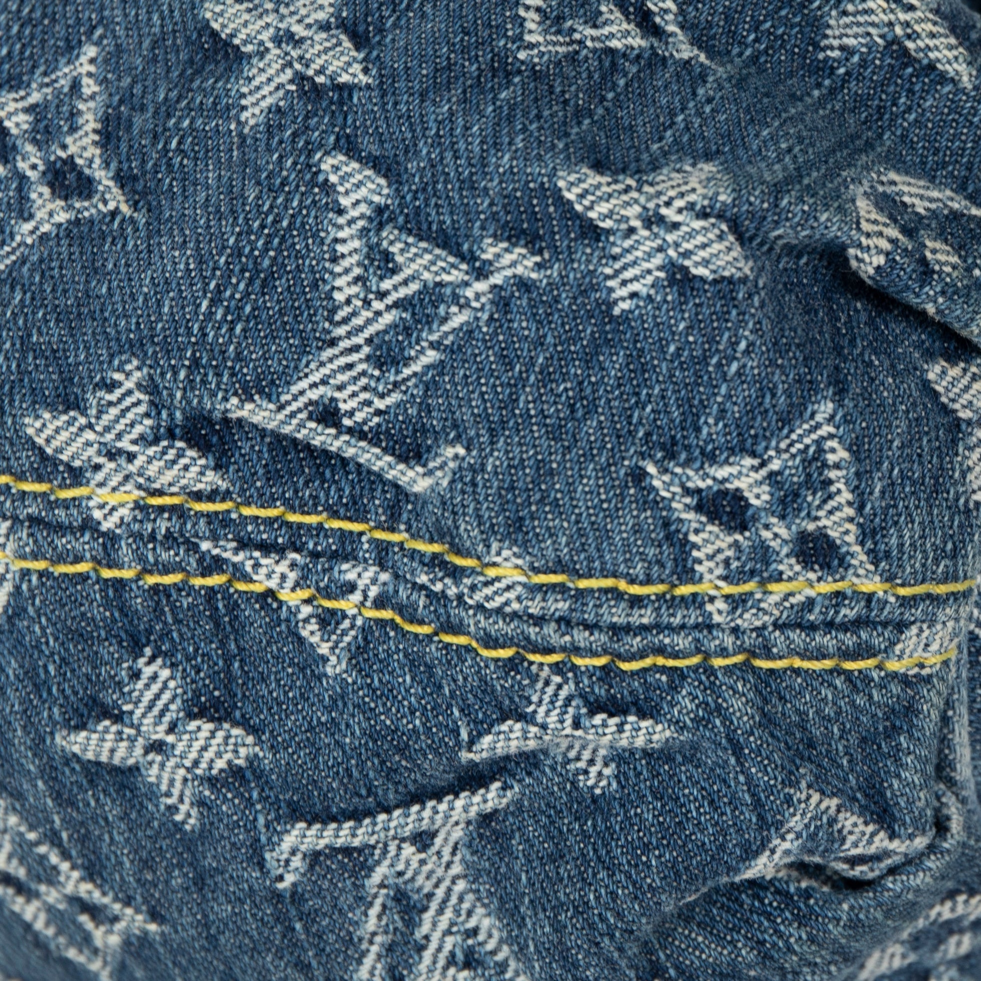 Louis Vuitton Monogram Denim Small Pleaty Bag