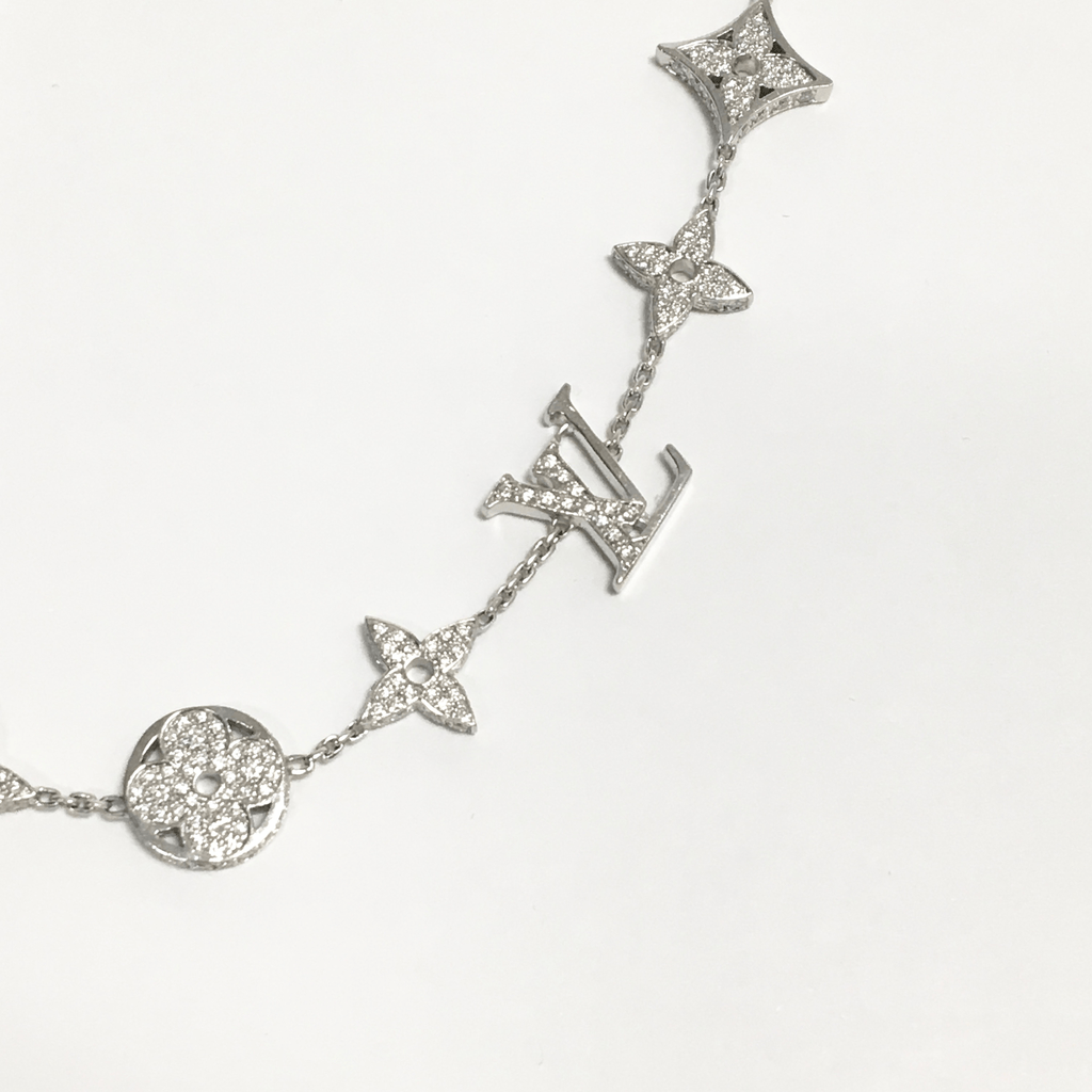 Louis Vuitton Monogram Diamond Bracelet