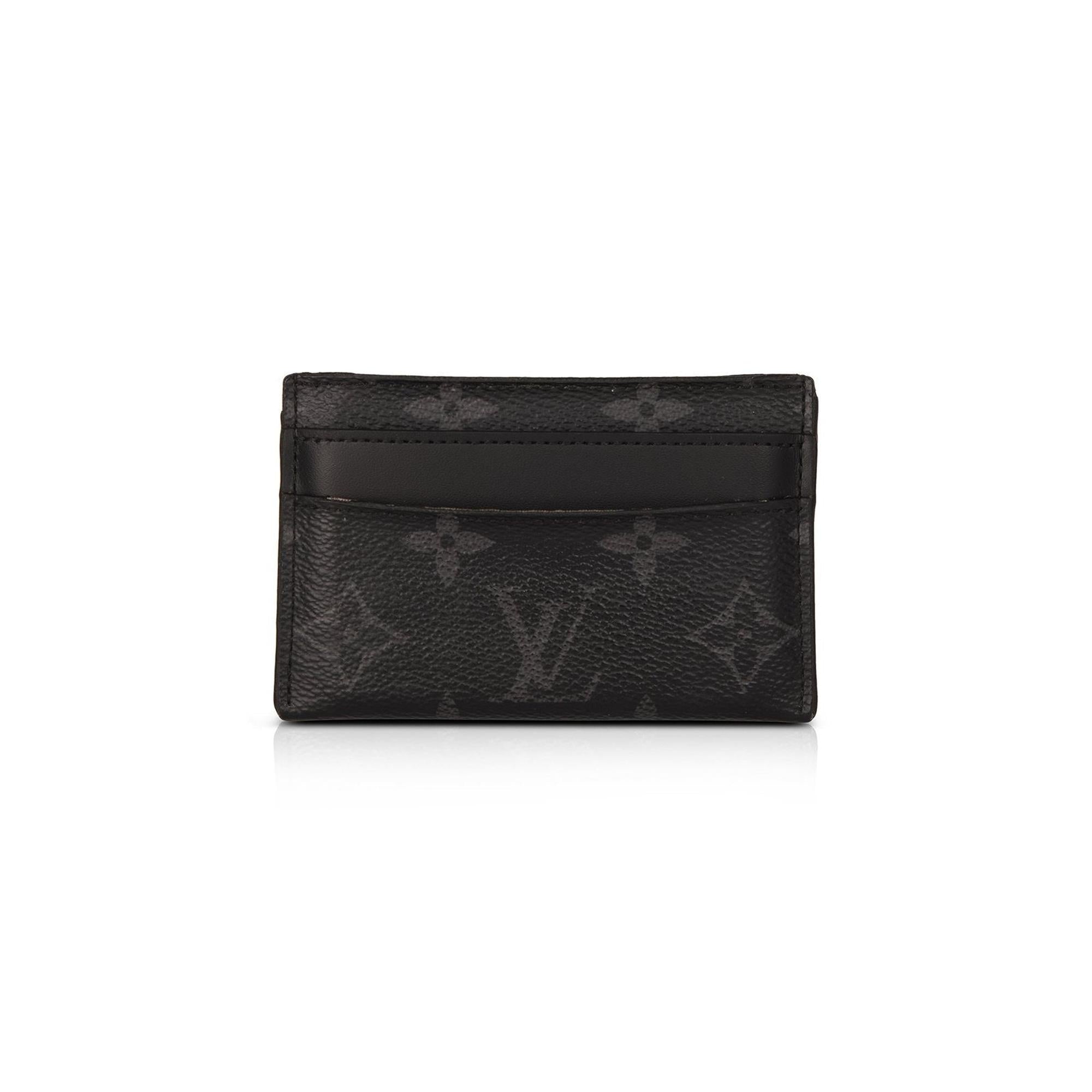Louis Vuitton Monogram Eclipse Double Card Holder