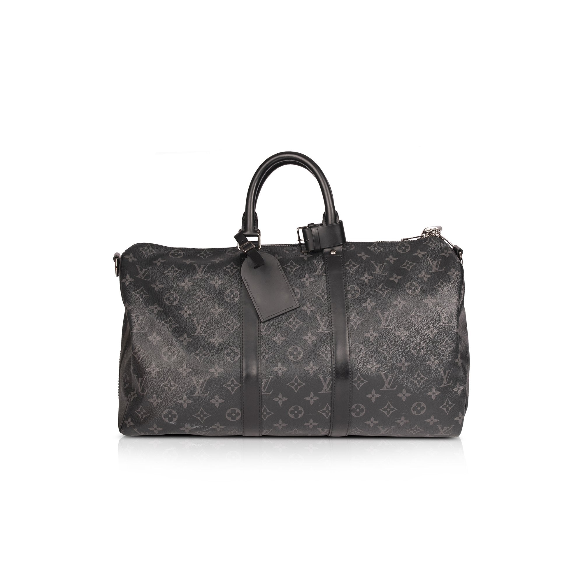 Louis Vuitton Monogram Eclipse Keepall Bandouliere 45