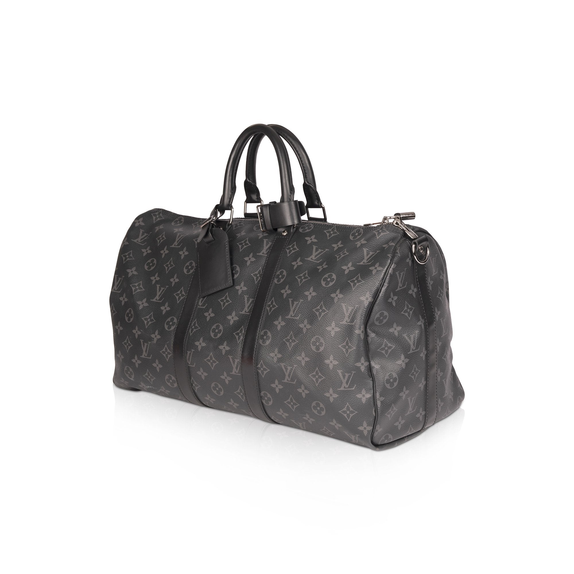 Louis Vuitton Monogram Eclipse Keepall Bandouliere 45