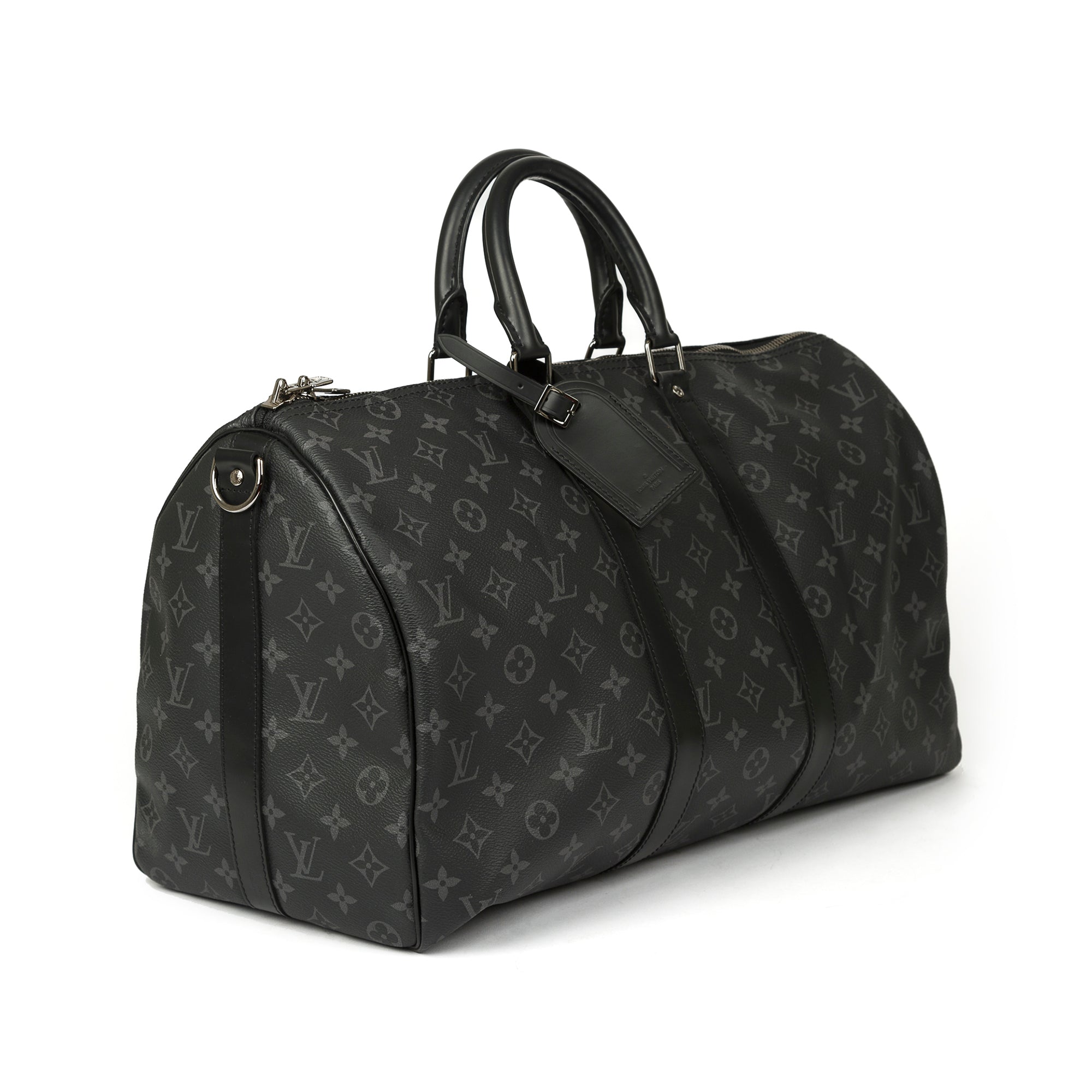 Louis Vuitton Monogram Eclipse Keepall Bandouliere 45