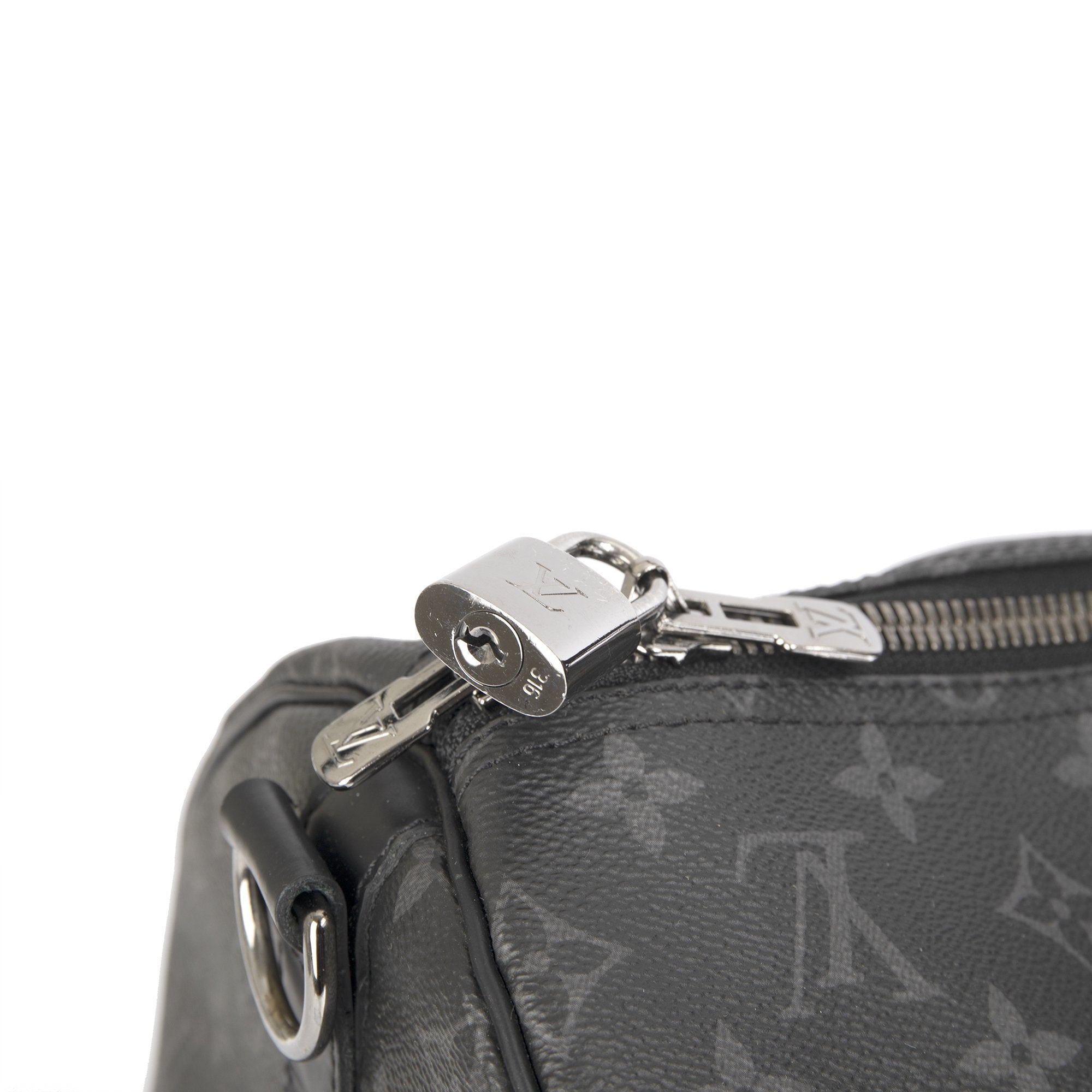Louis Vuitton Monogram Eclipse Keepall Bandouliere 55