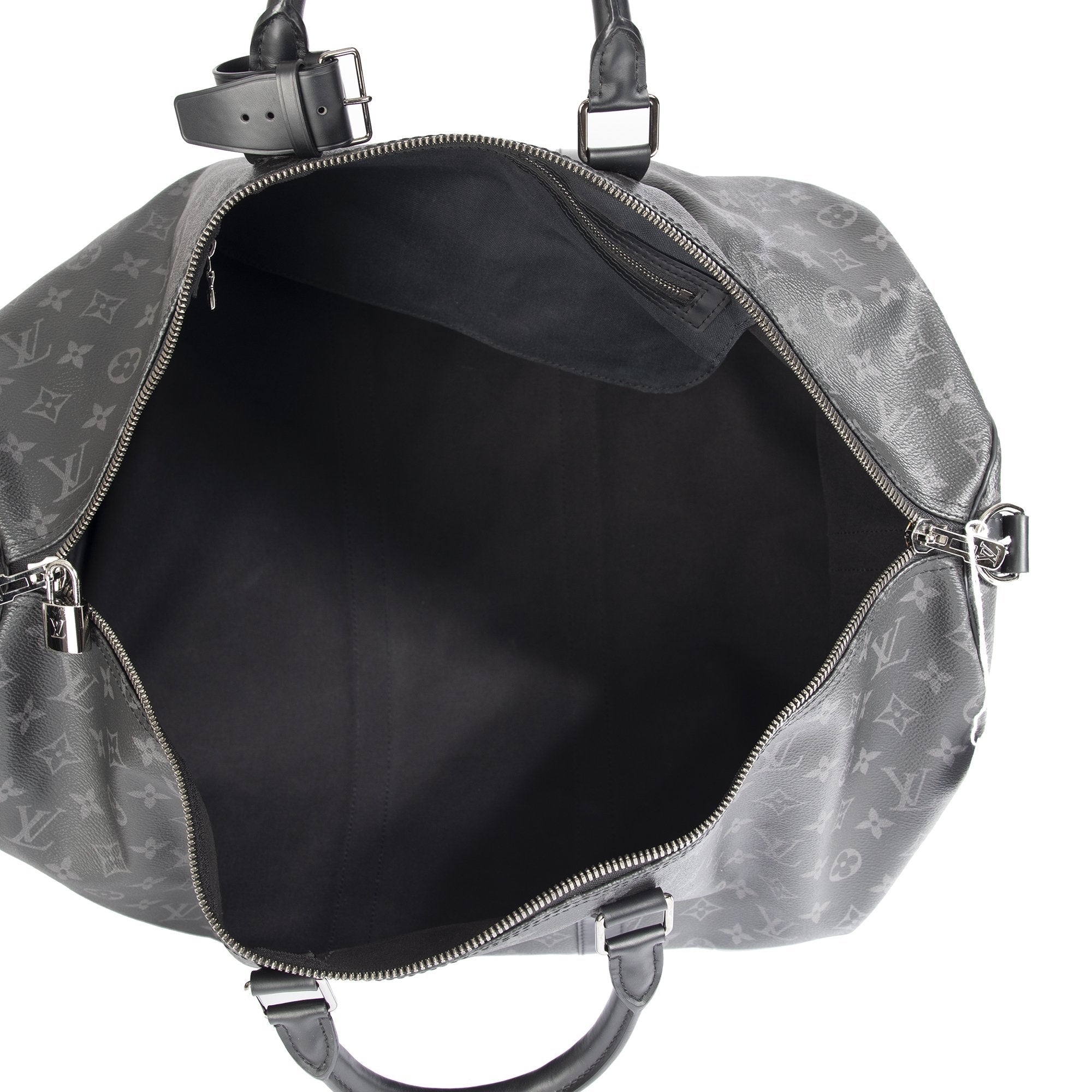 Louis Vuitton Monogram Eclipse Keepall Bandouliere 55