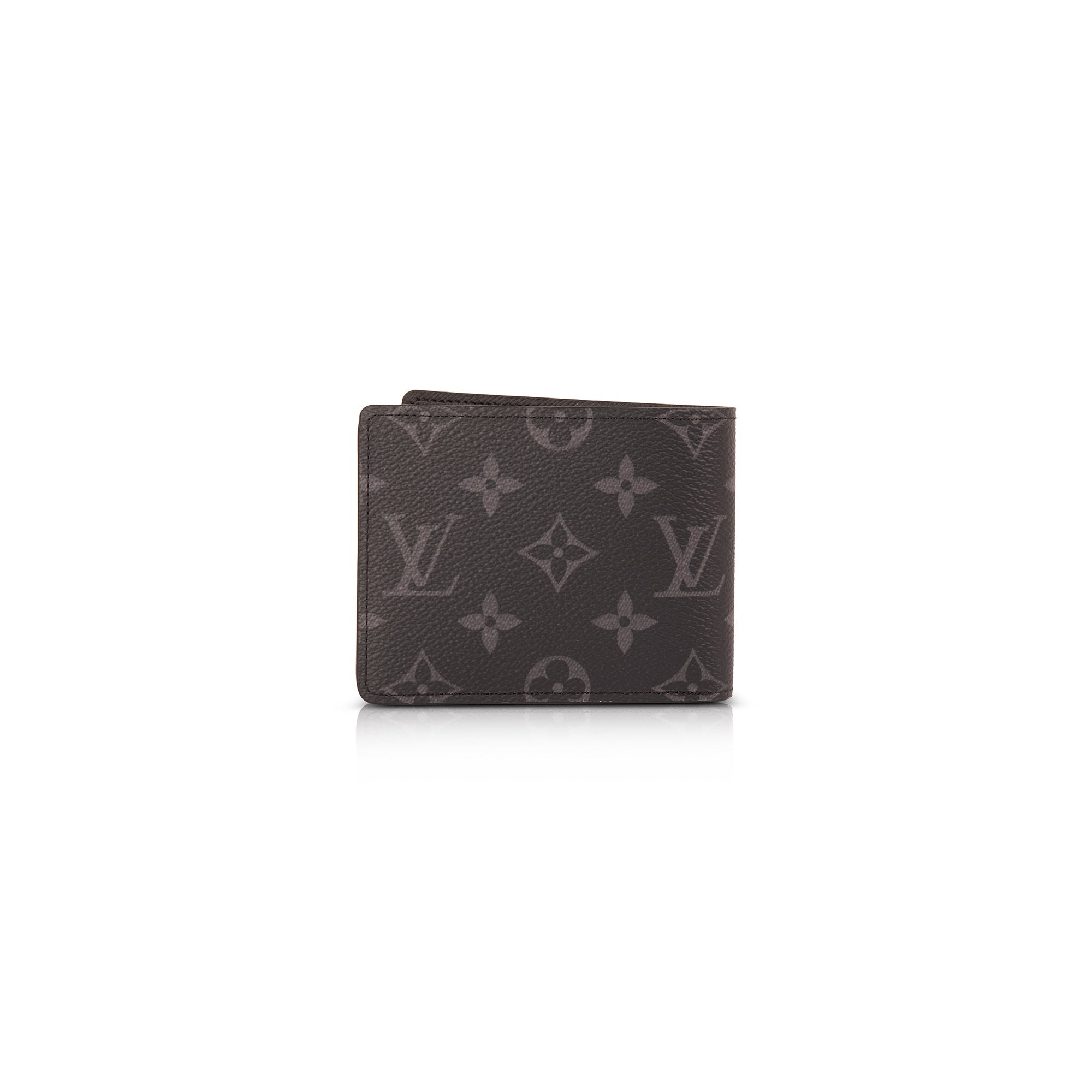 Louis Vuitton Monogram Eclipse Slender Wallet w/ Box