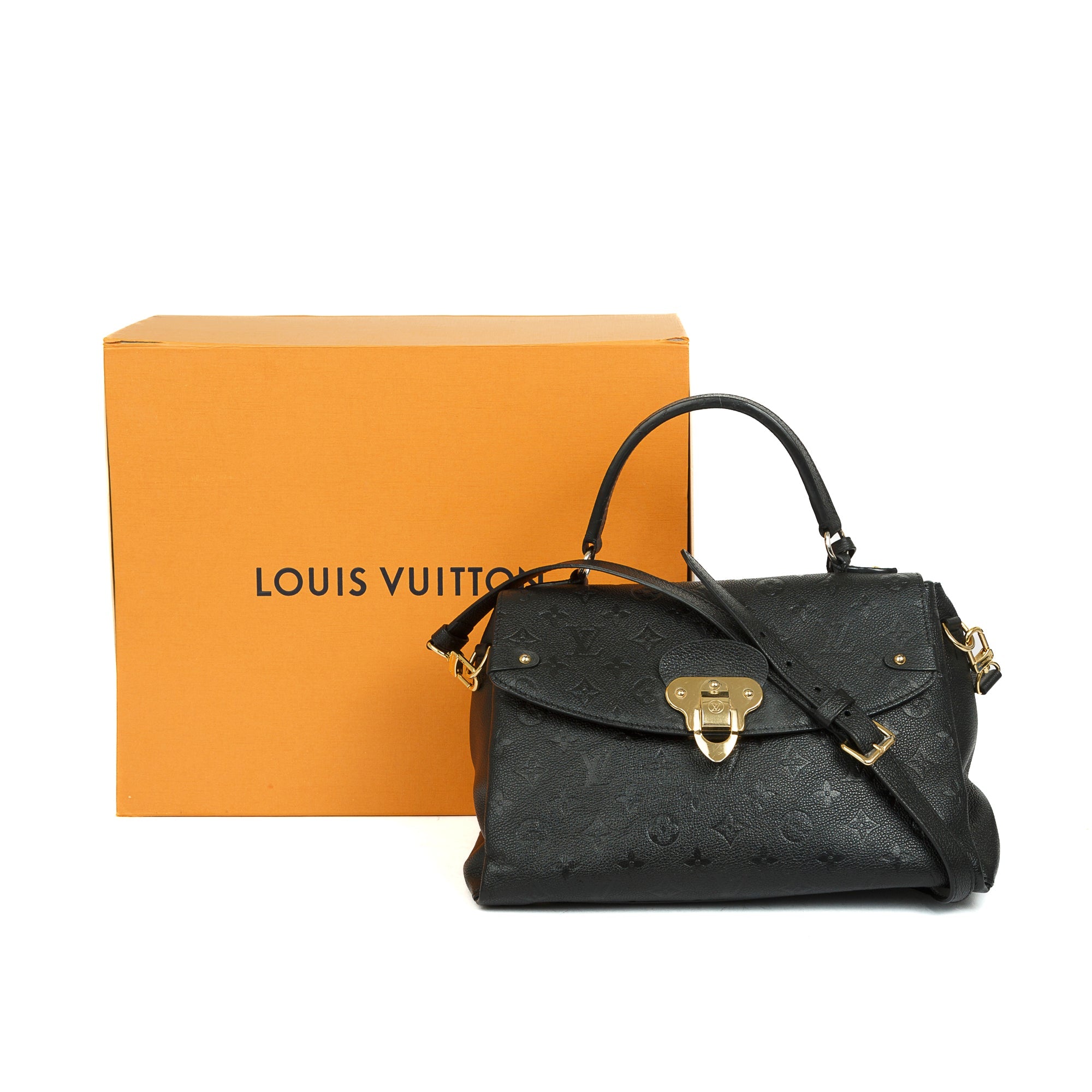 Louis Vuitton Monogram Empreinte Georges MM w/ Box & Receipt