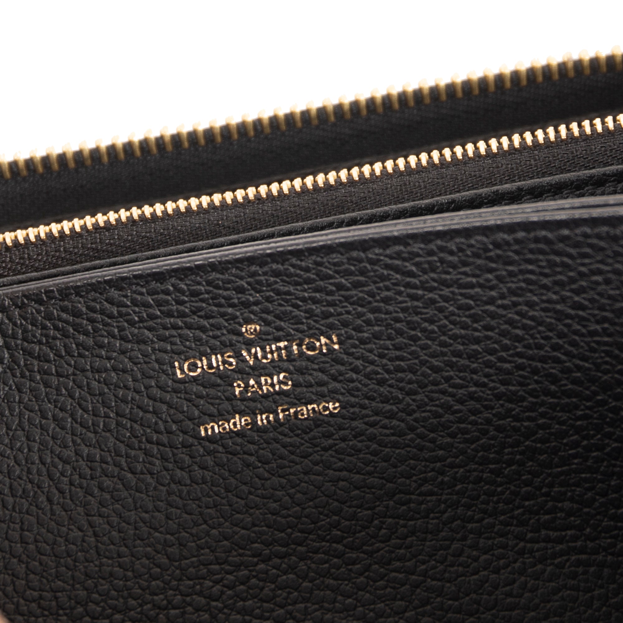 Louis Vuitton Monogram Empreinte Leather Zippy Wallet