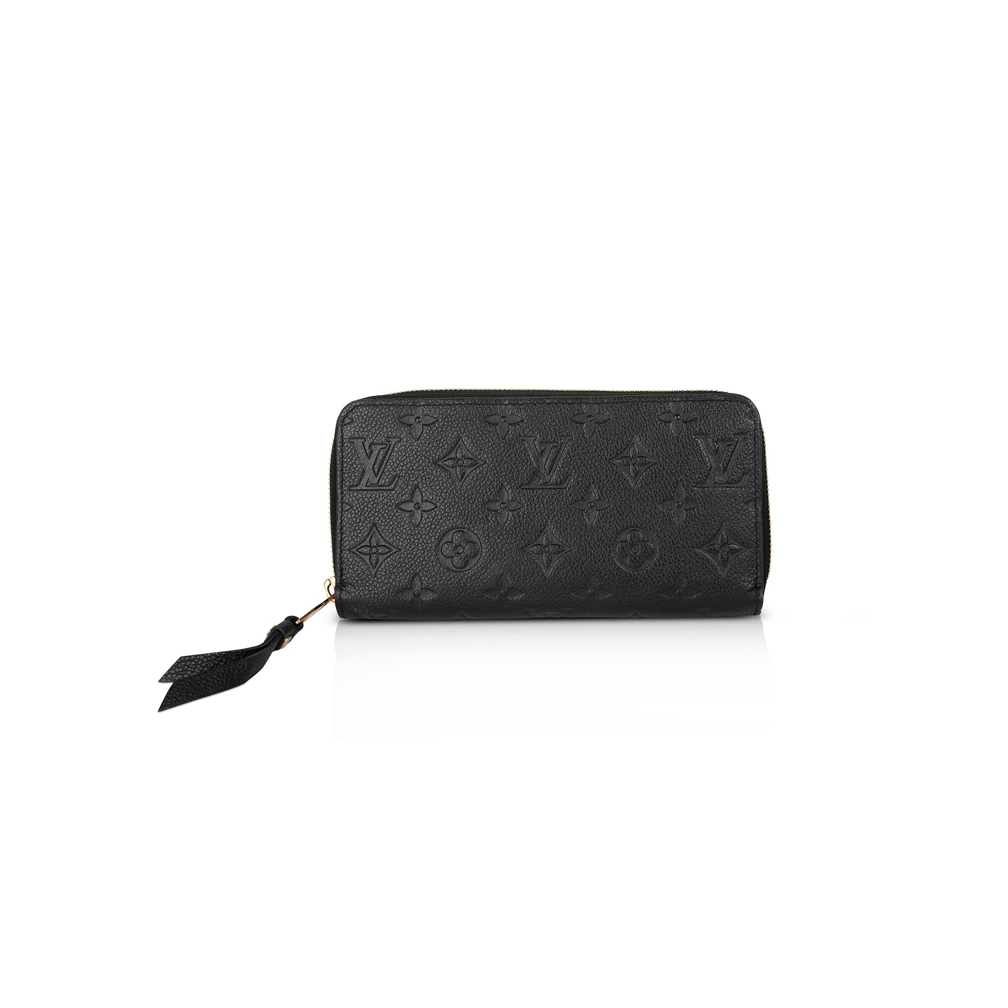 Louis Vuitton Monogram Empreinte Leather Zippy Wallet