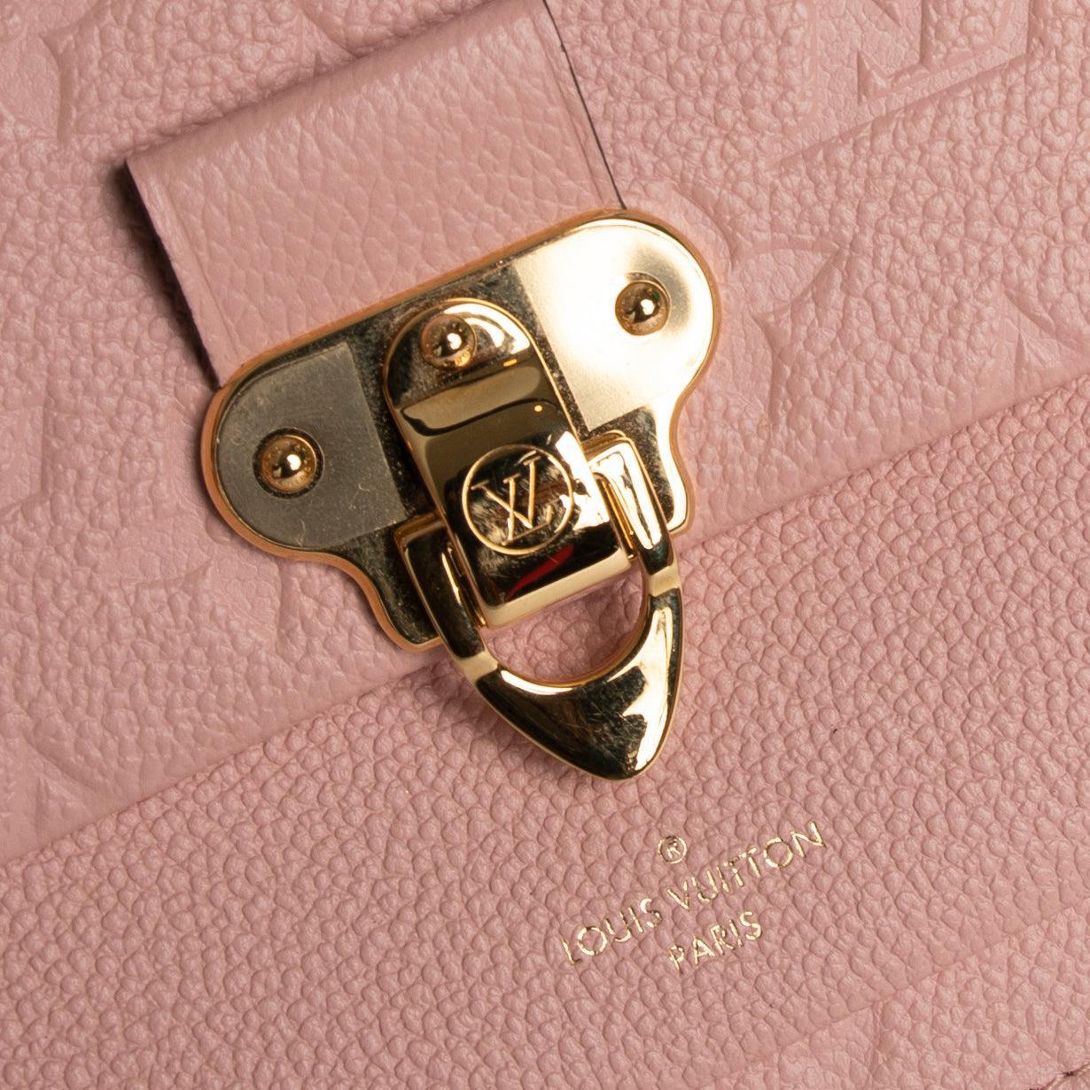 Louis Vuitton Monogram Empreinte Vavin Chain Wallet w/ Box