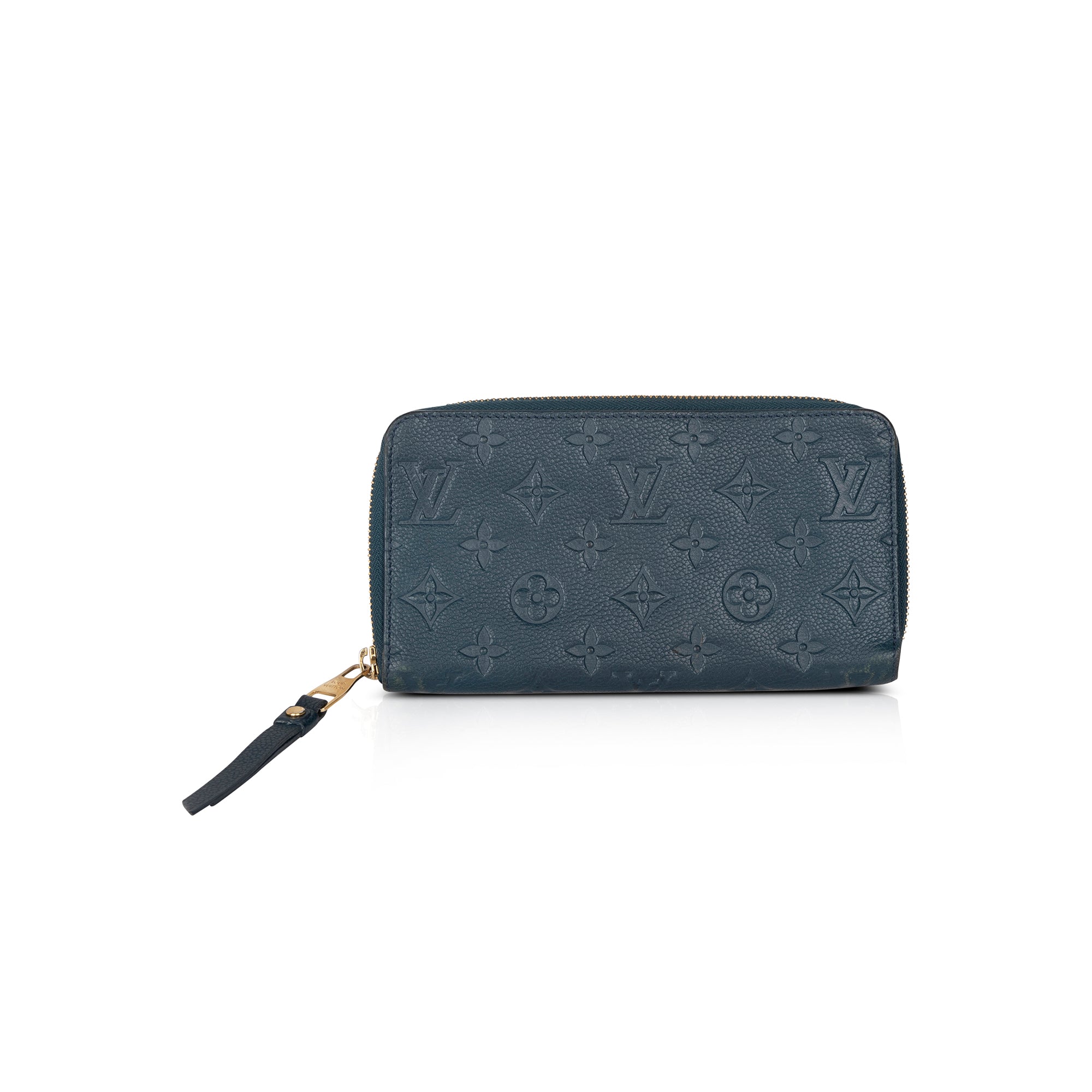 Louis Vuitton Monogram Empreinte Zippy Organizer w/ Box