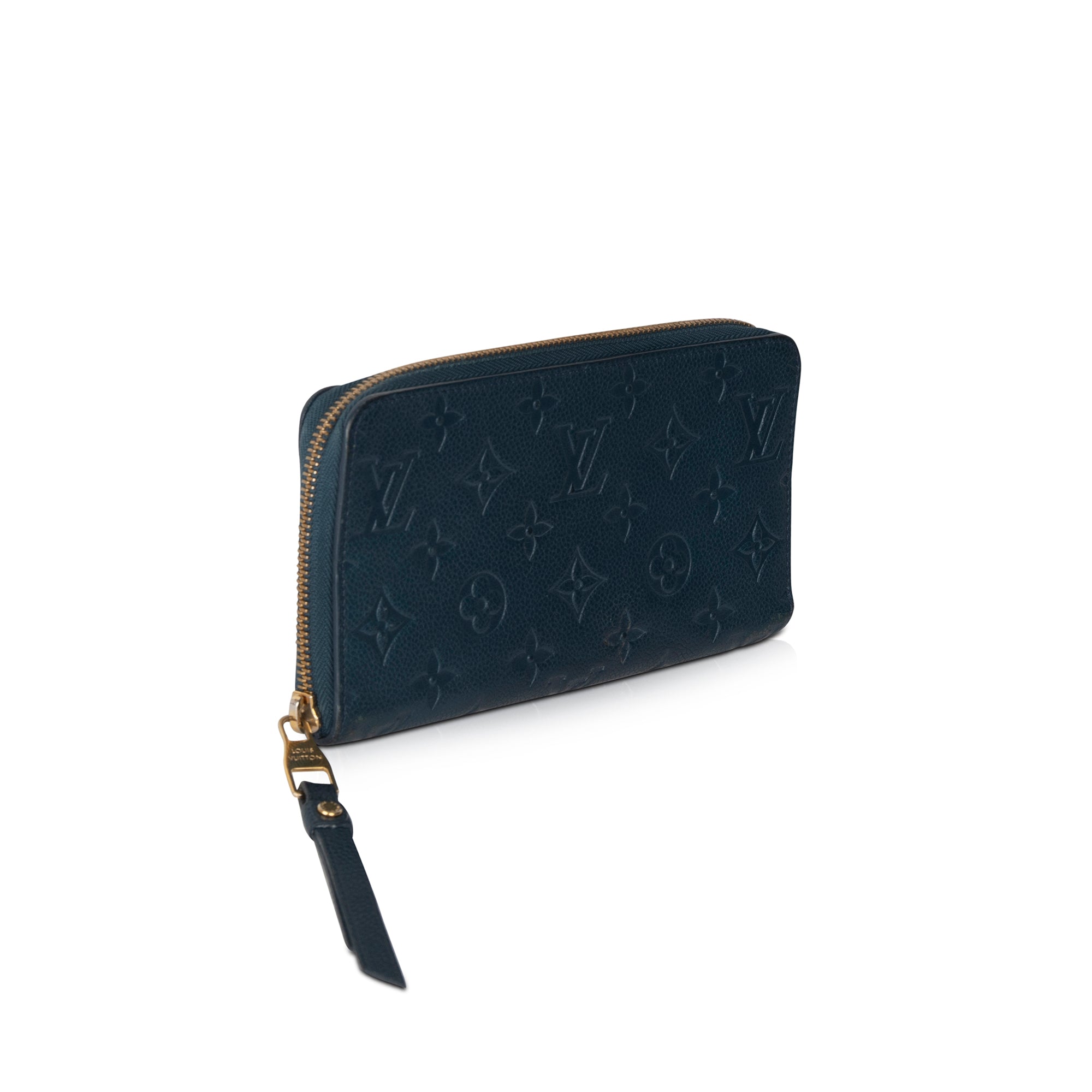 Louis Vuitton Monogram Empreinte Zippy Organizer w/ Box