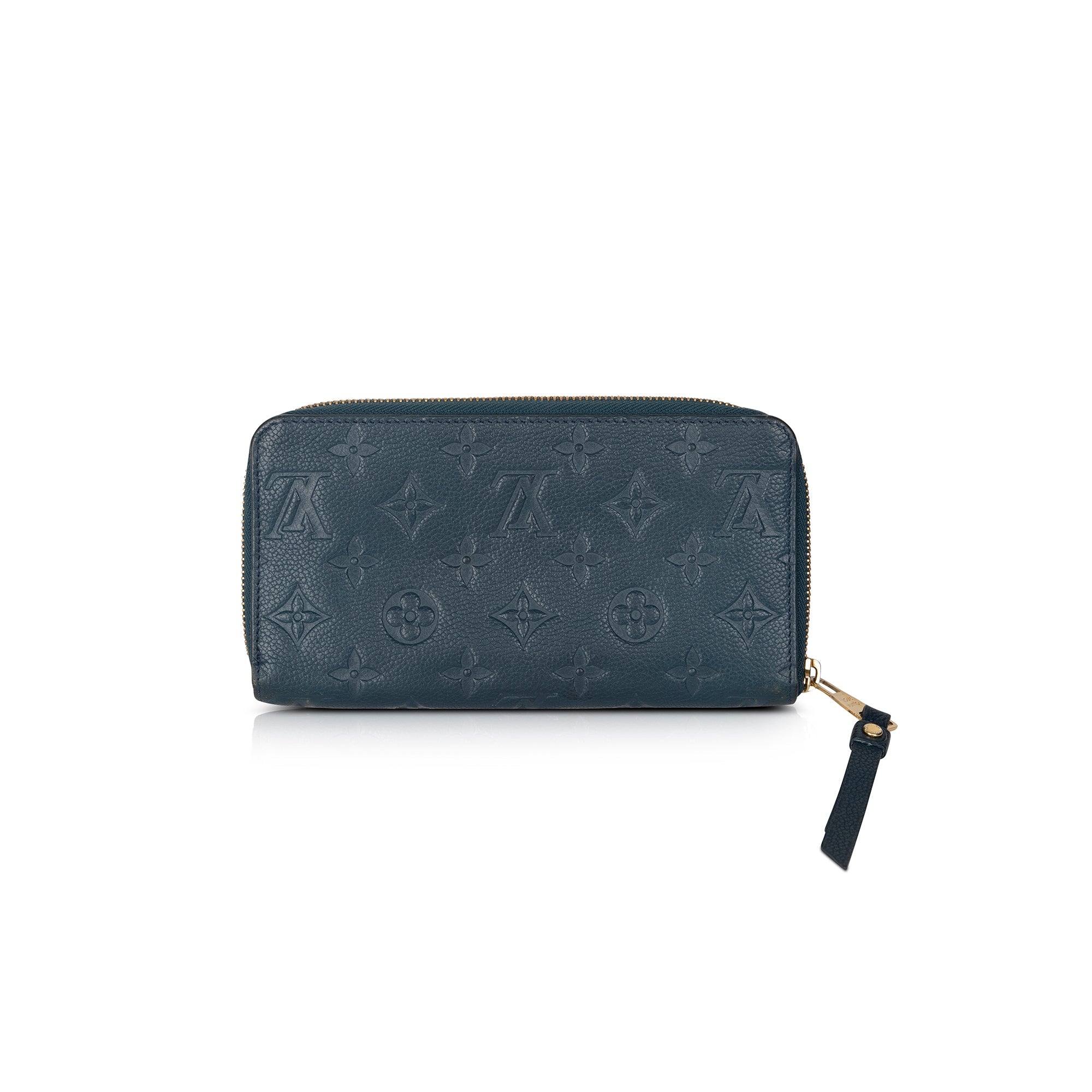 Louis Vuitton Monogram Empreinte Zippy Organizer w/ Box